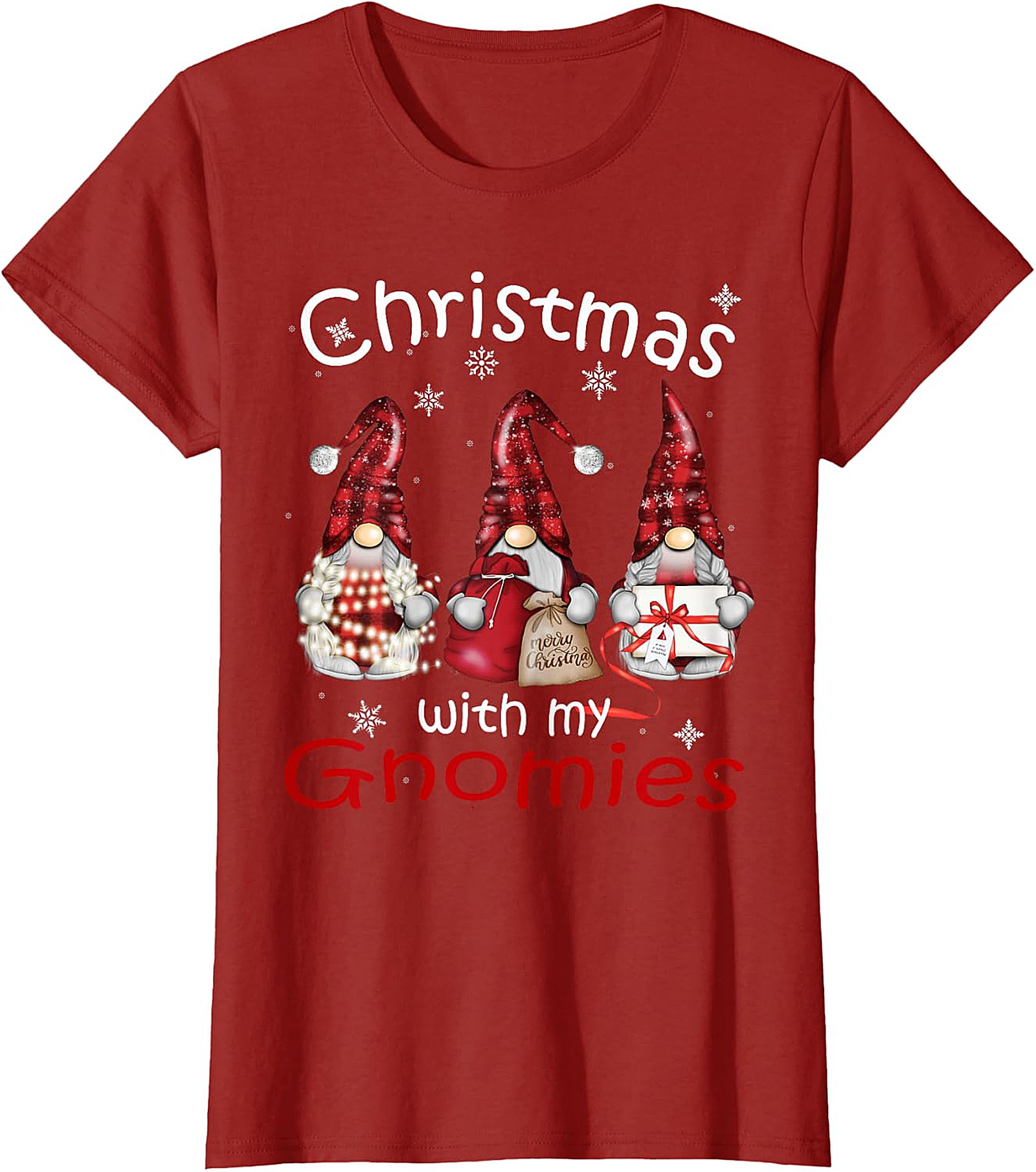 Christmas with My Gnomies Royal Blue Festive Apparel