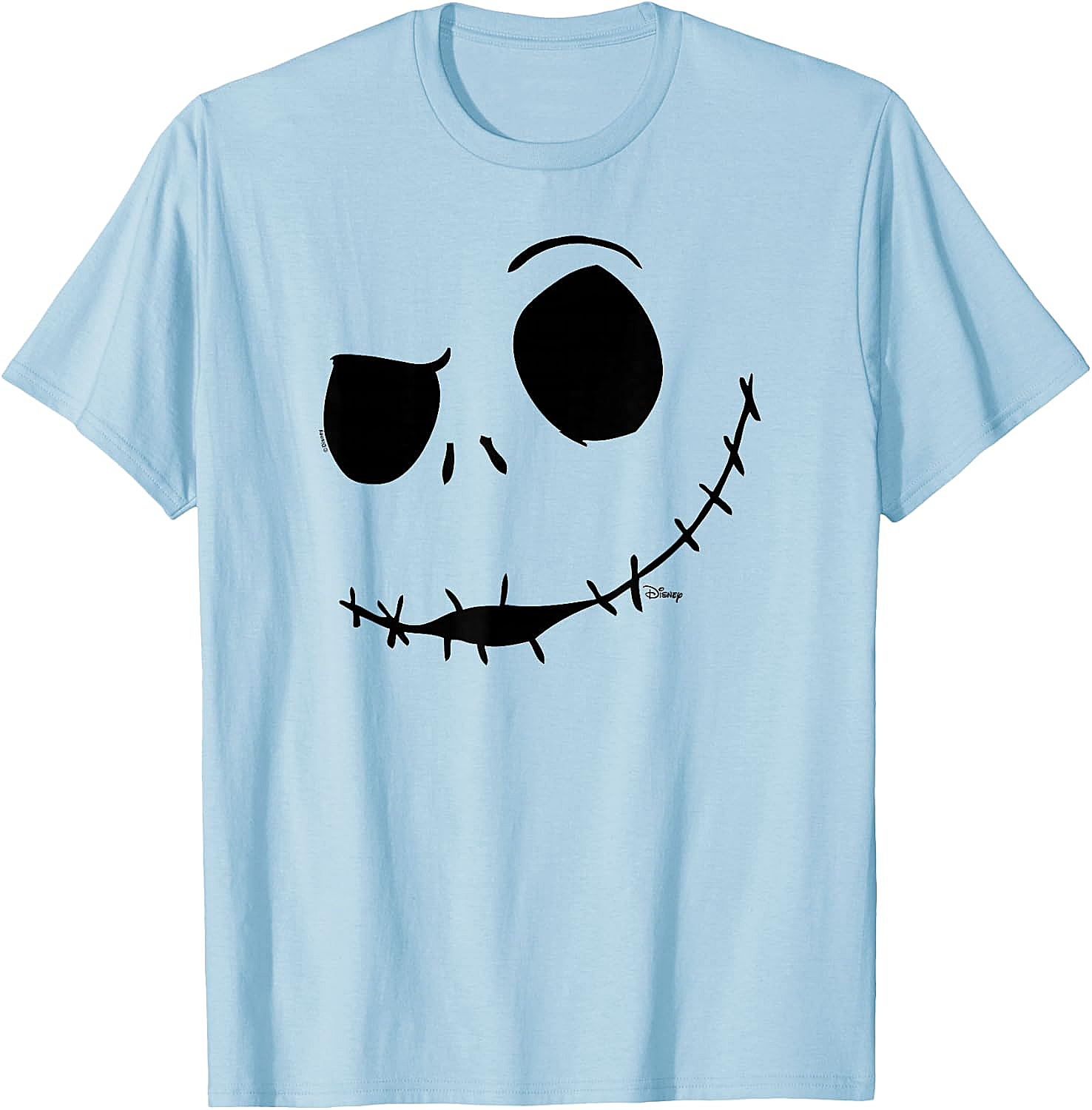Jack Skellington Face T-Shirt Nightmare Before Christmas Tee