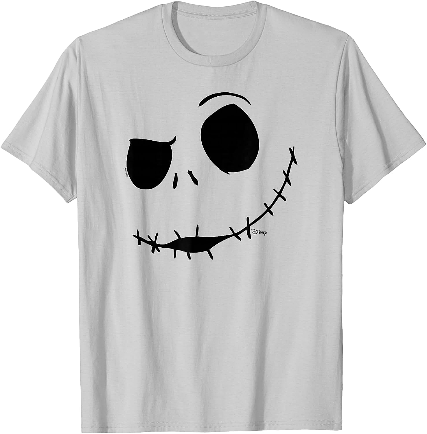 Jack Skellington Face T-Shirt Nightmare Before Christmas Tee