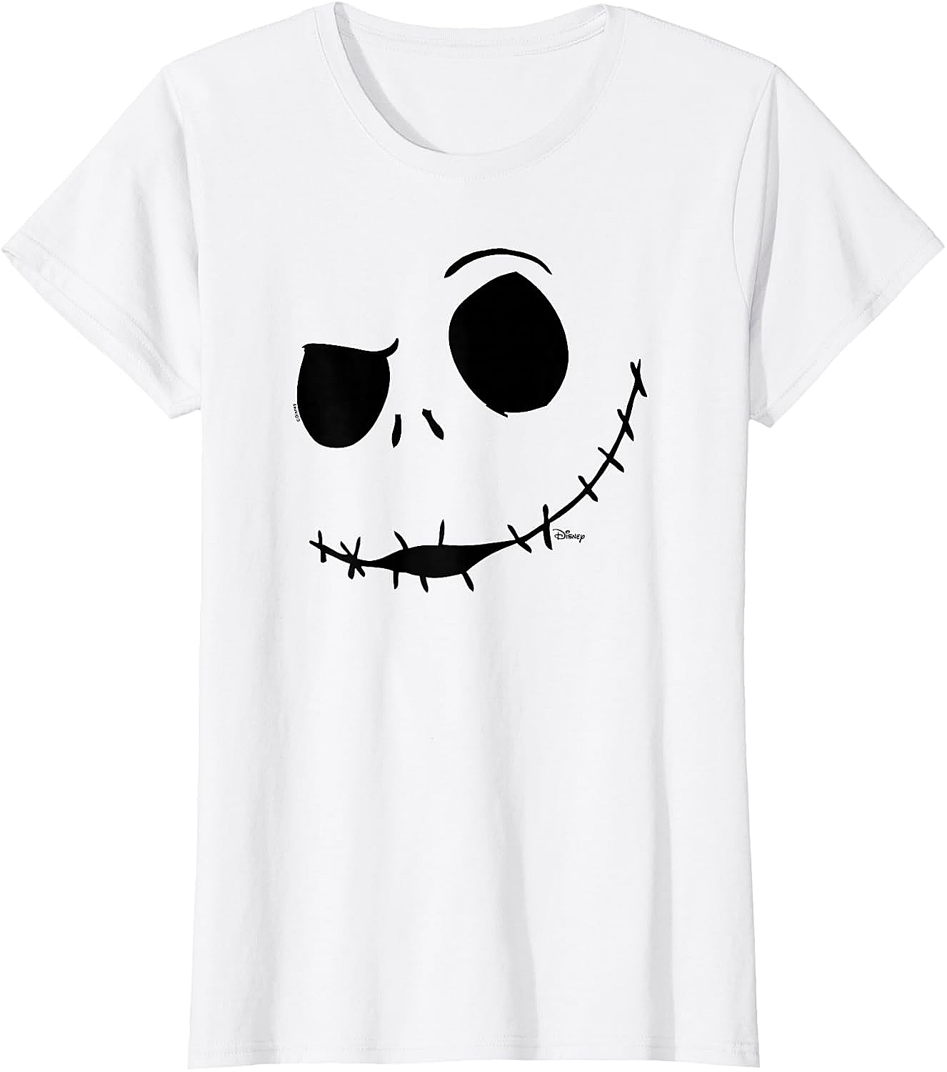 Jack Skellington Face T-Shirt Nightmare Before Christmas Tee