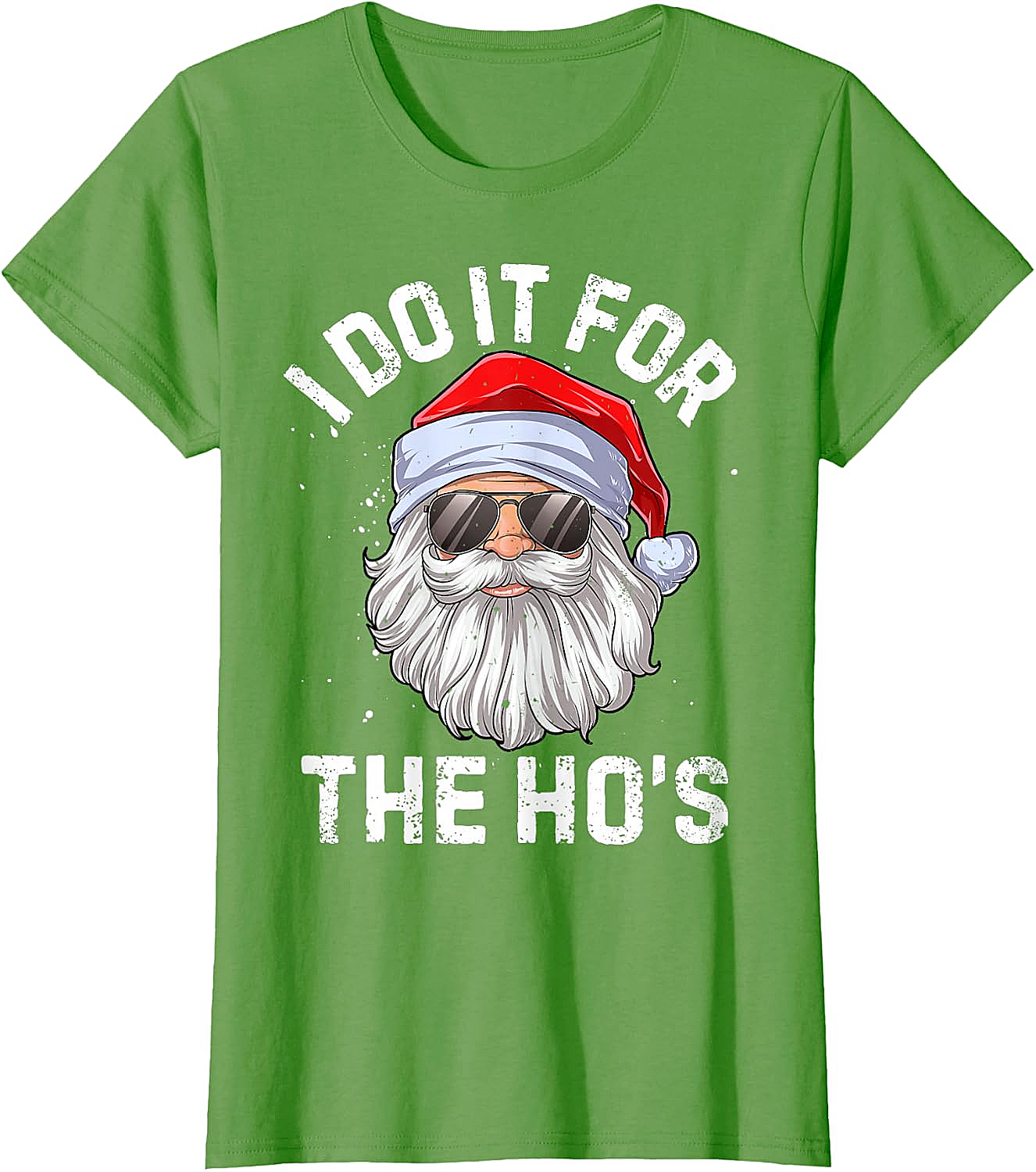  Funny I Do It For The Ho's Santa Christmas T-Shirt