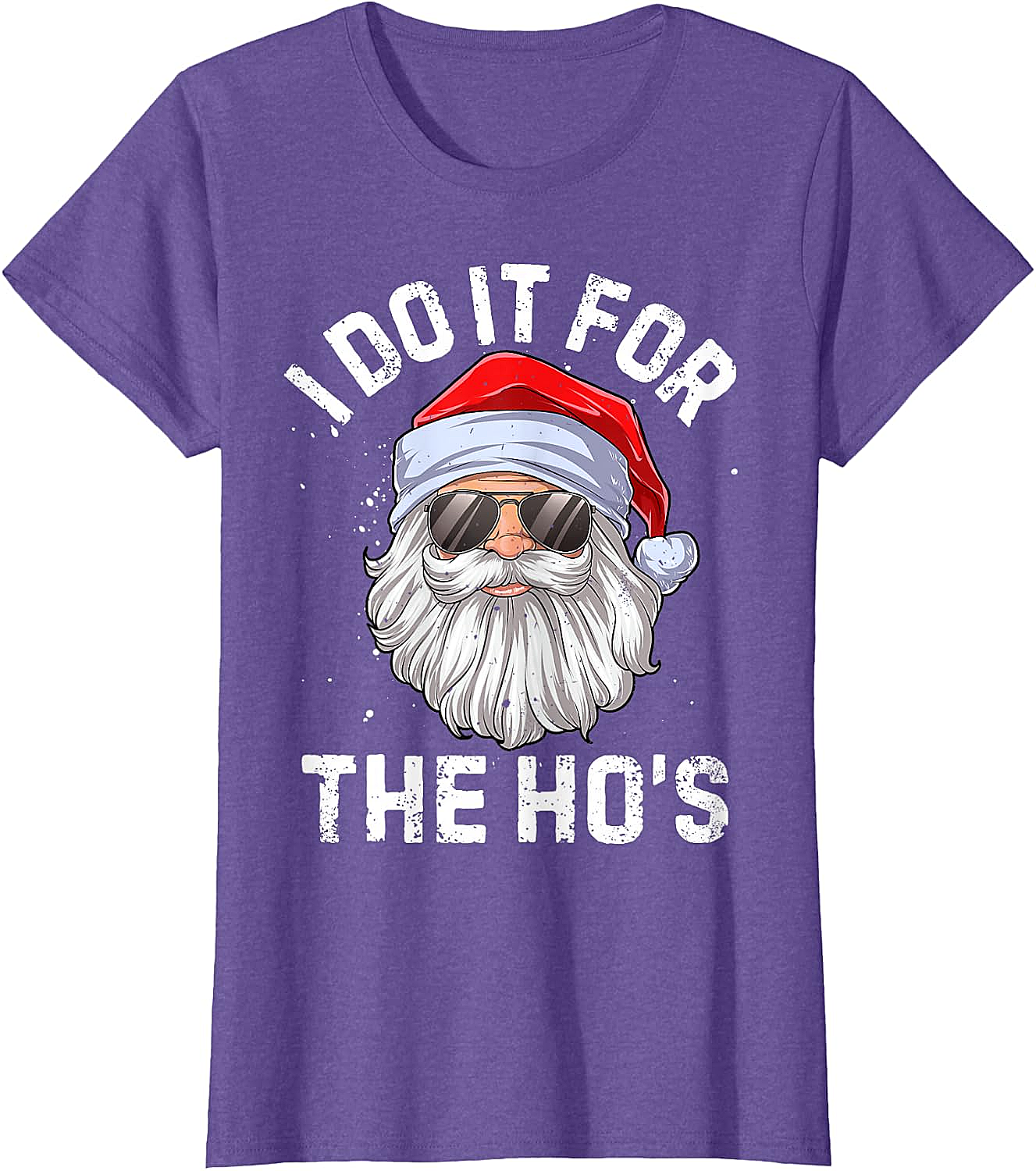  Funny I Do It For The Ho's Santa Christmas T-Shirt