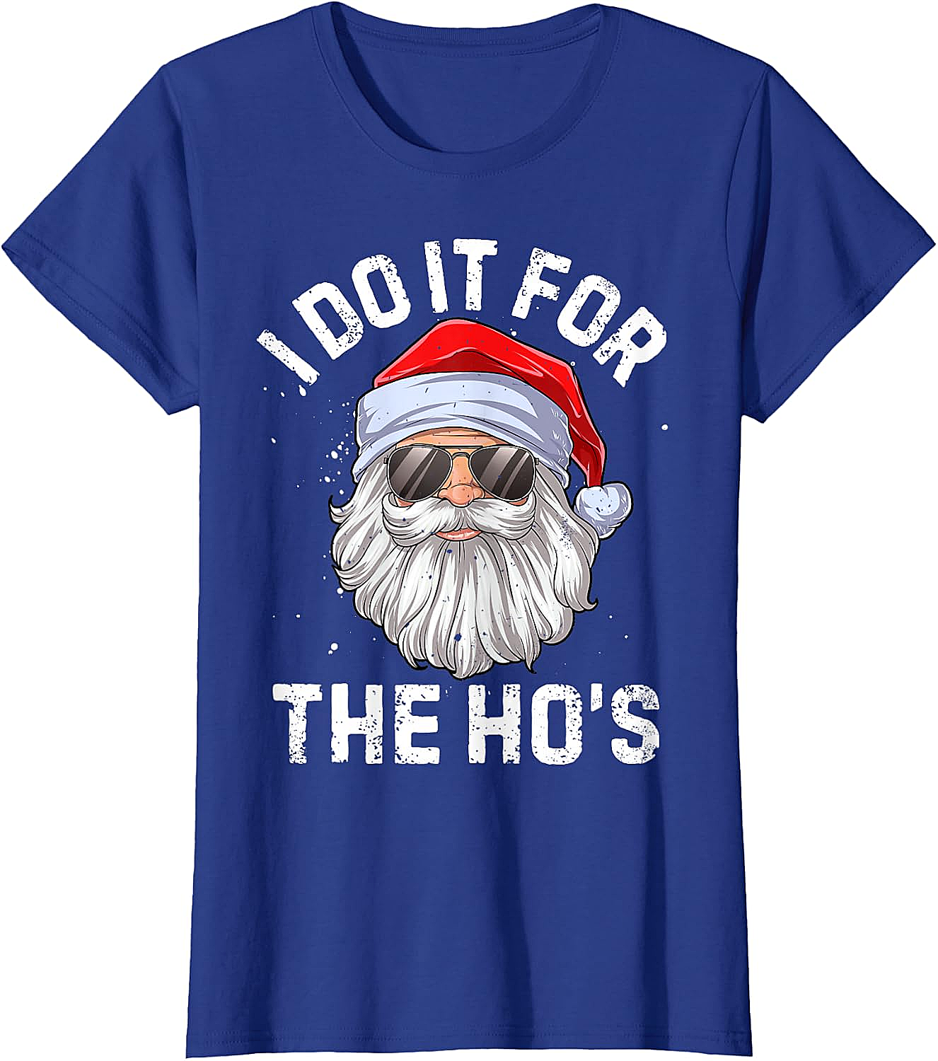  Funny I Do It For The Ho's Santa Christmas T-Shirt