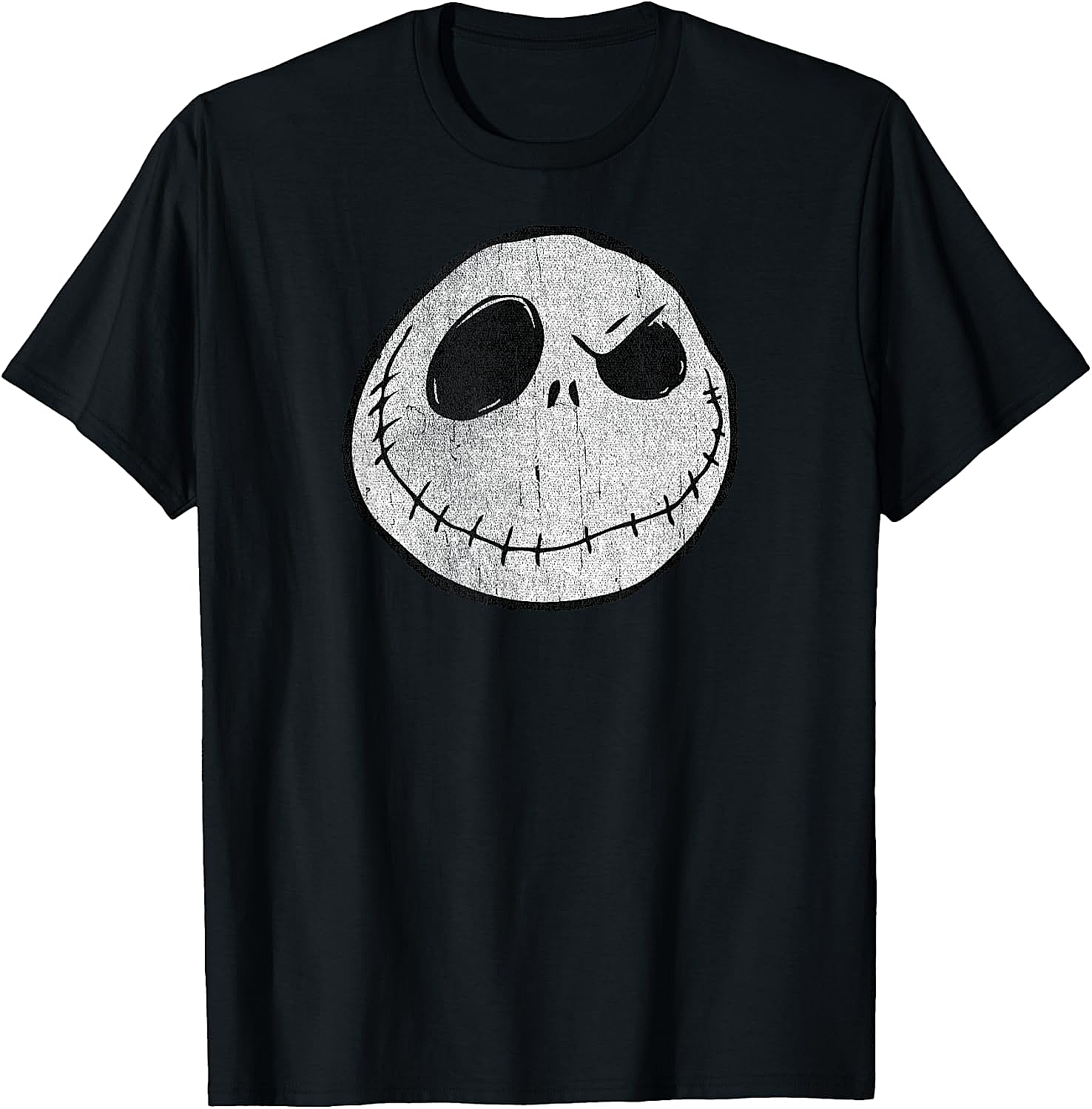 Jack Skellington Face T-Shirt Nightmare Before Christmas Tee