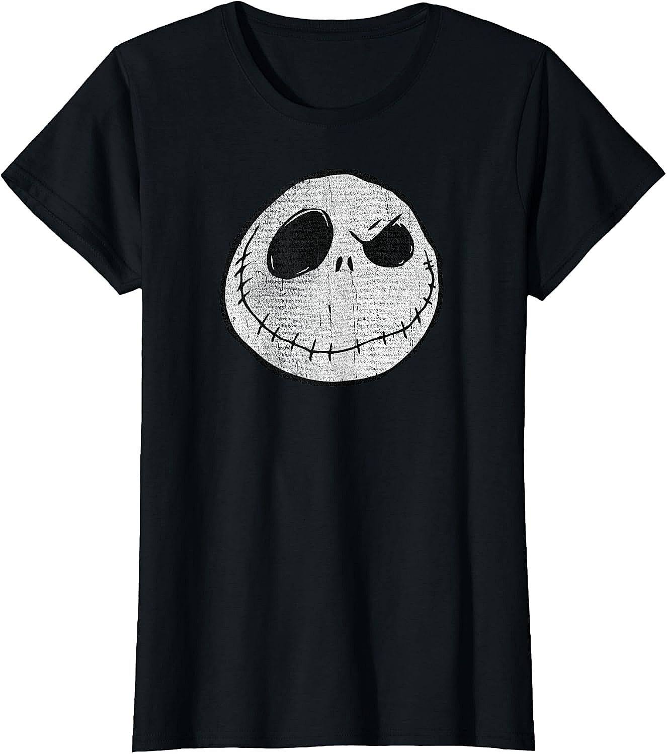 Jack Skellington Face T-Shirt Nightmare Before Christmas Tee