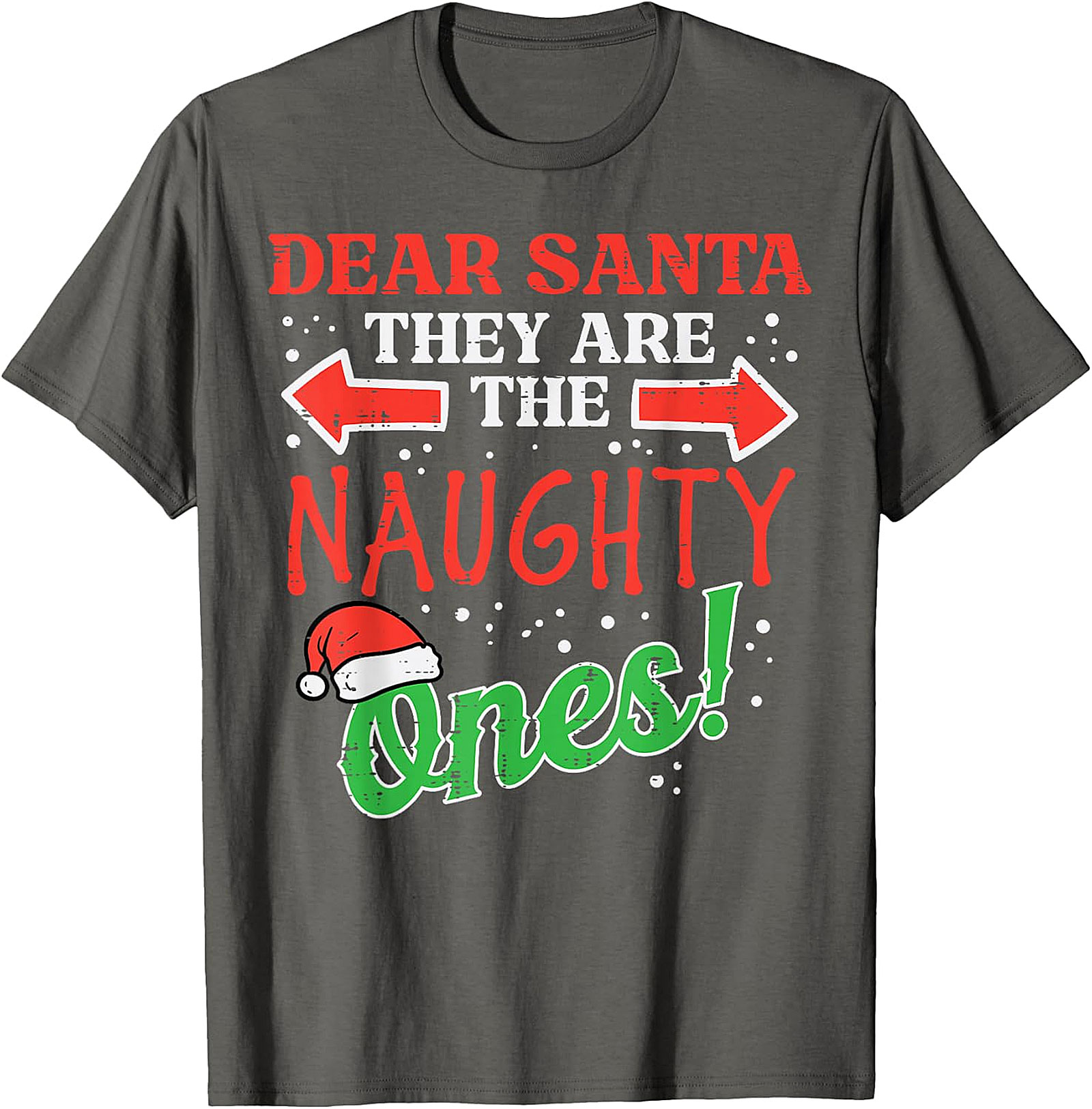  "Dear Santa, They Are The Naughty Ones!" Christmas T-Shirt | Funny Holiday Tee