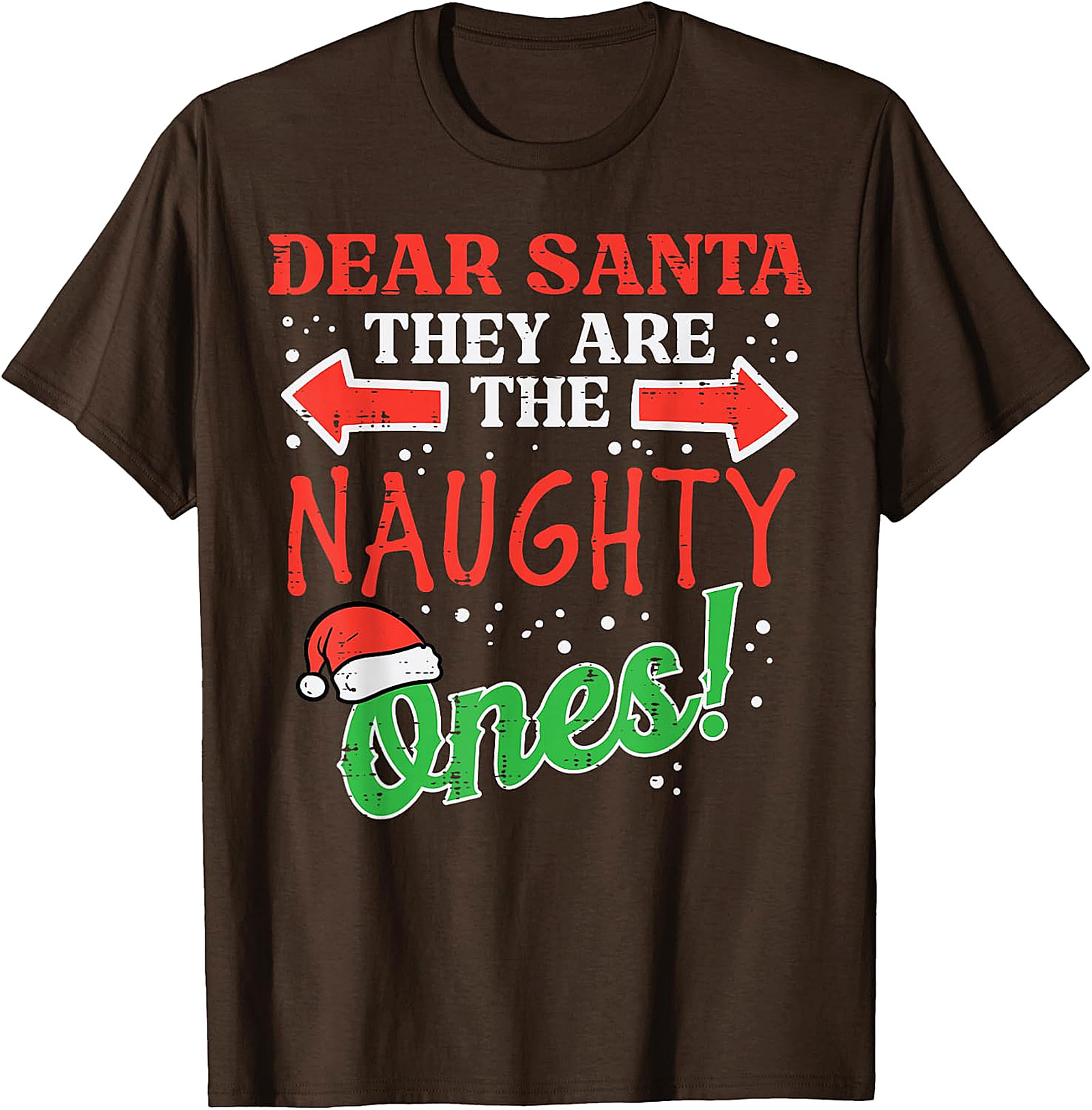  "Dear Santa, They Are The Naughty Ones!" Christmas T-Shirt | Funny Holiday Tee