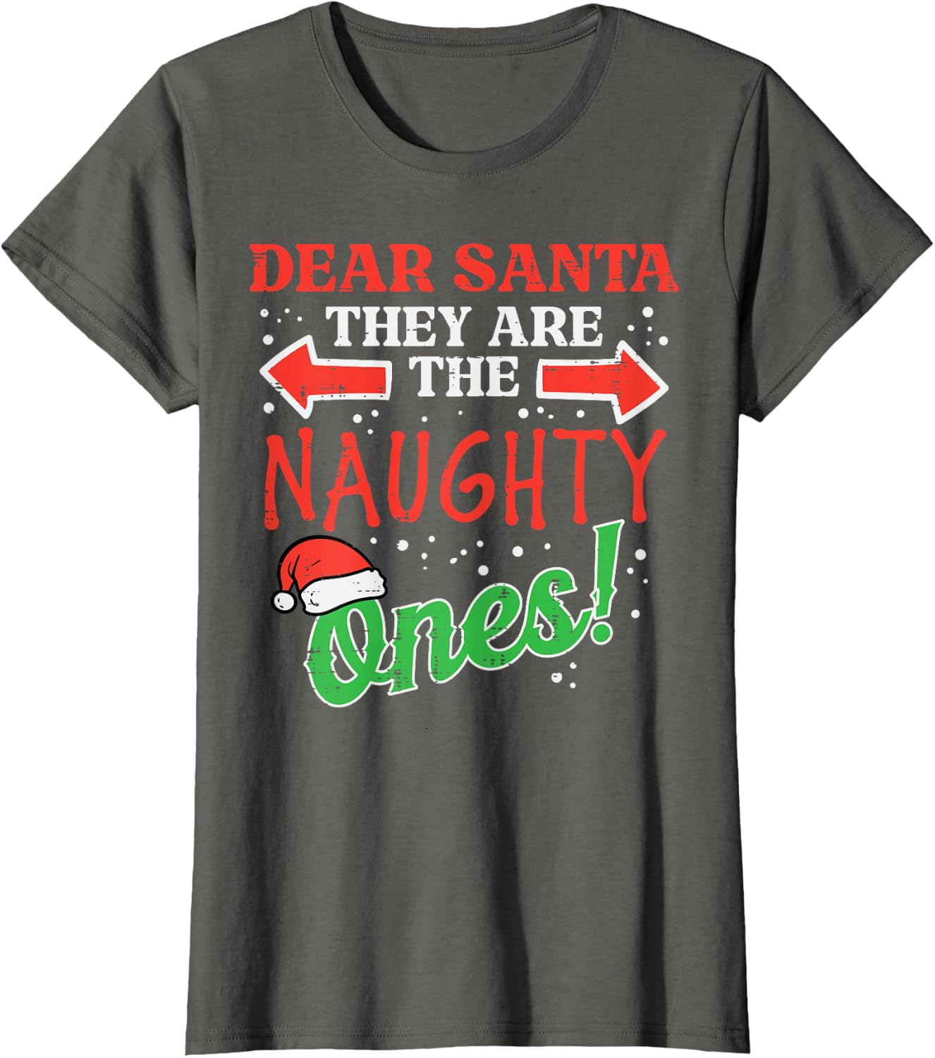  "Dear Santa, They Are The Naughty Ones!" Christmas T-Shirt | Funny Holiday Tee