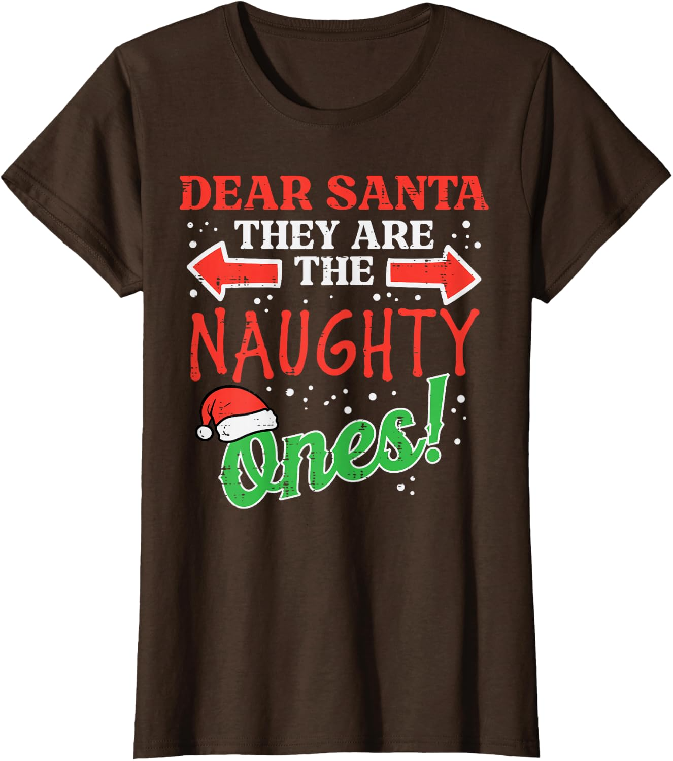  "Dear Santa, They Are The Naughty Ones!" Christmas T-Shirt | Funny Holiday Tee