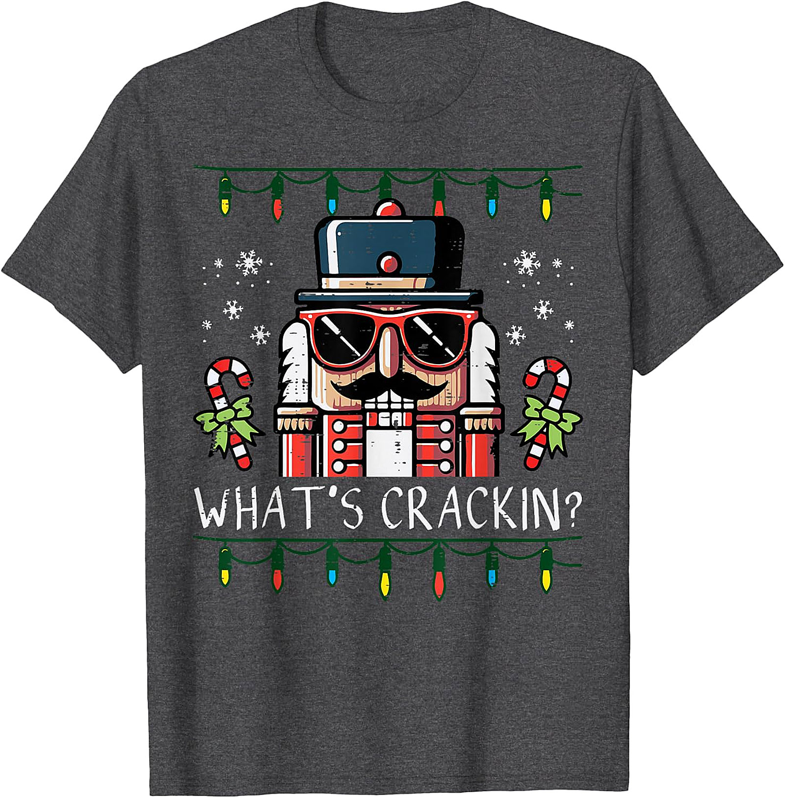 Cool Nutcracker Christmas T-Shirt | What's Crackin' Fun