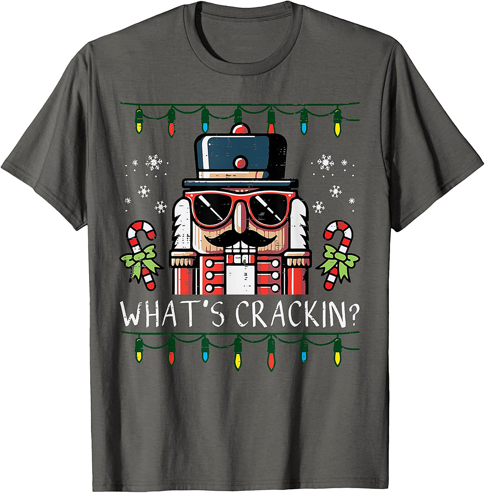 Cool Nutcracker Christmas T-Shirt | What's Crackin' Fun