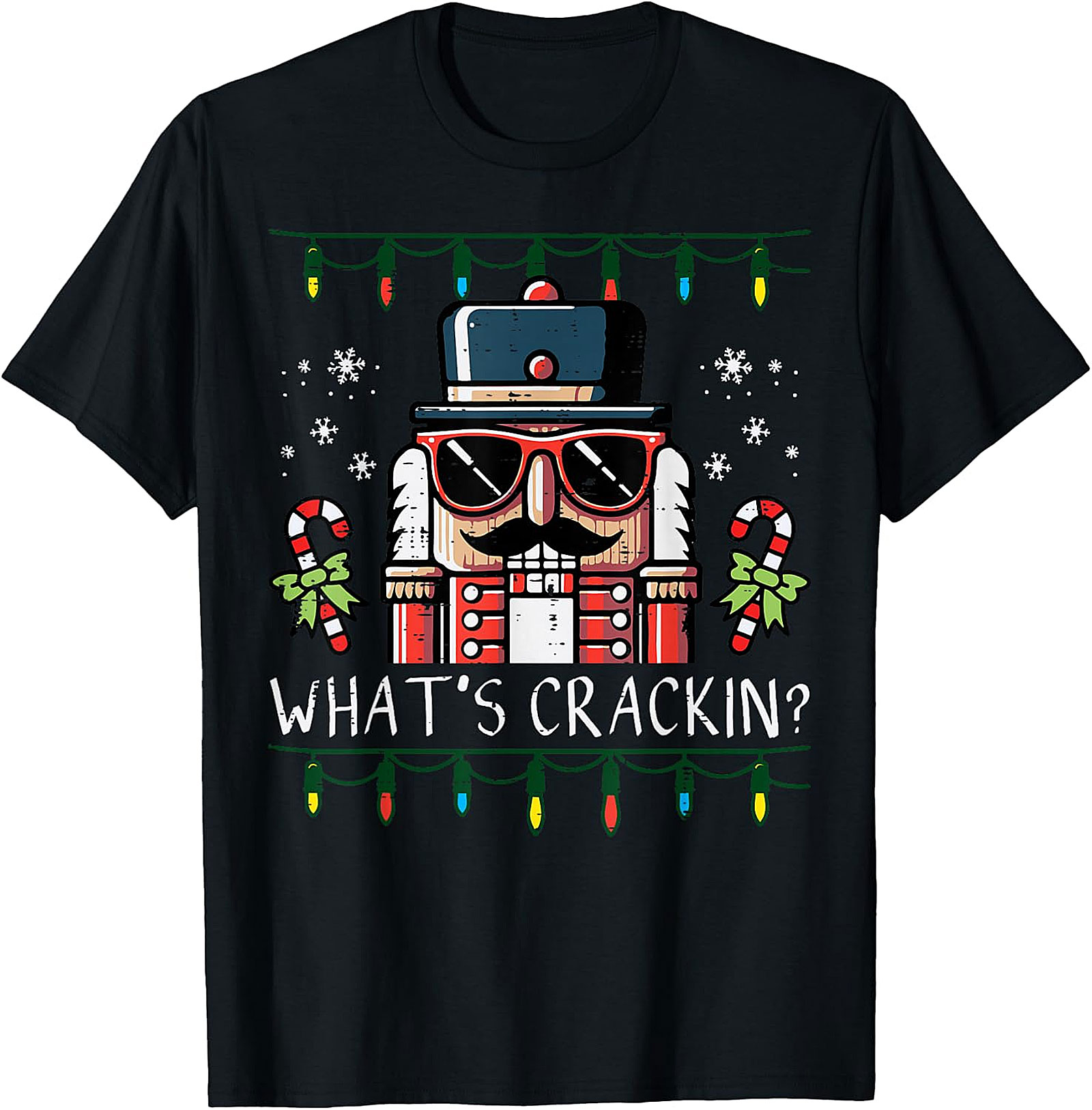 Cool Nutcracker Christmas T-Shirt | What's Crackin' Fun