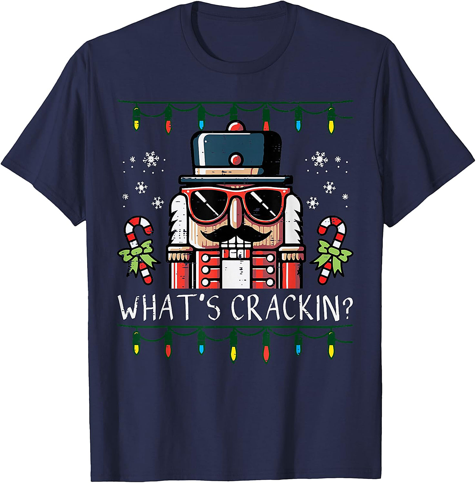 Cool Nutcracker Christmas T-Shirt | What's Crackin' Fun