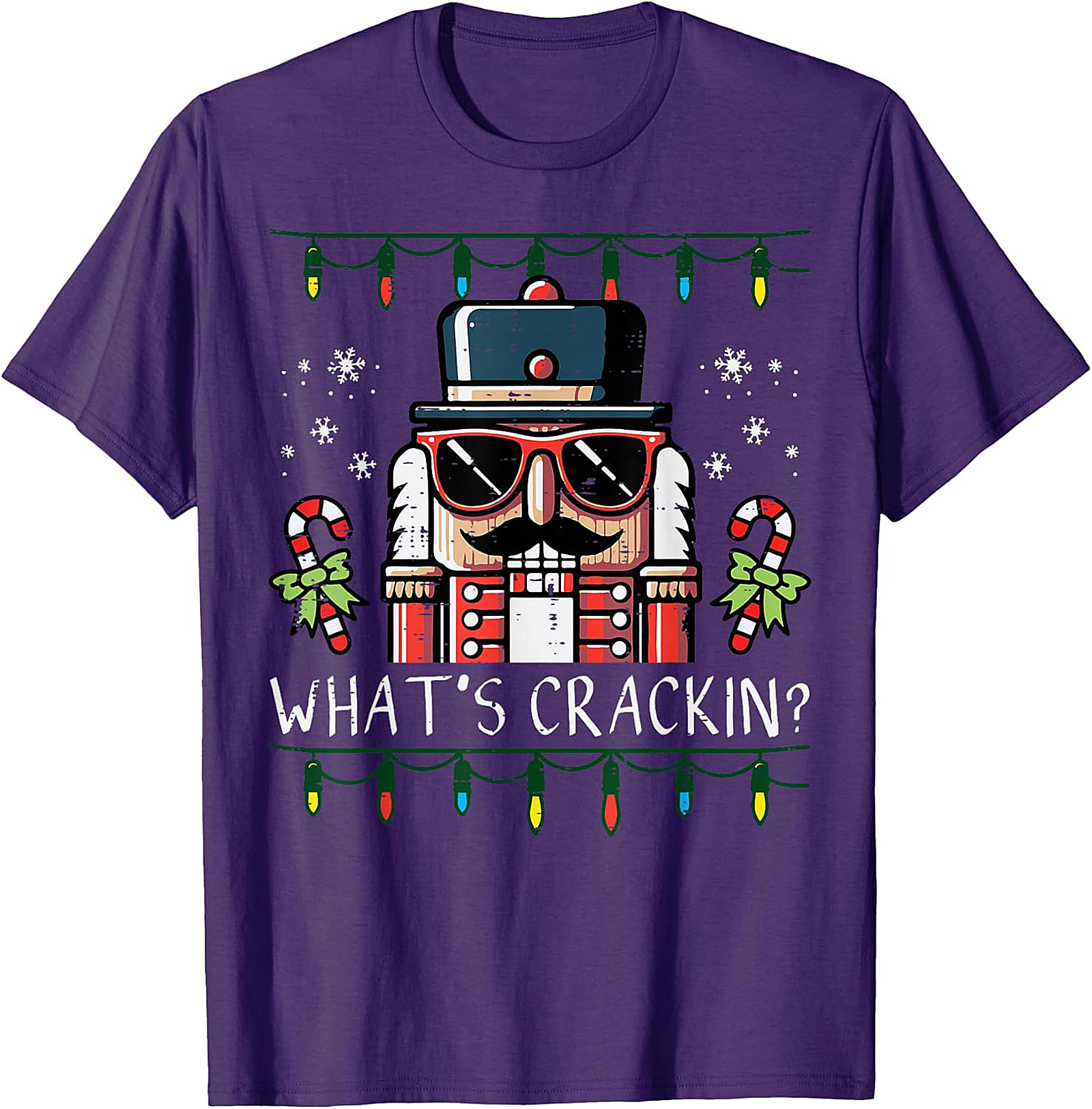 Cool Nutcracker Christmas T-Shirt | What's Crackin' Fun