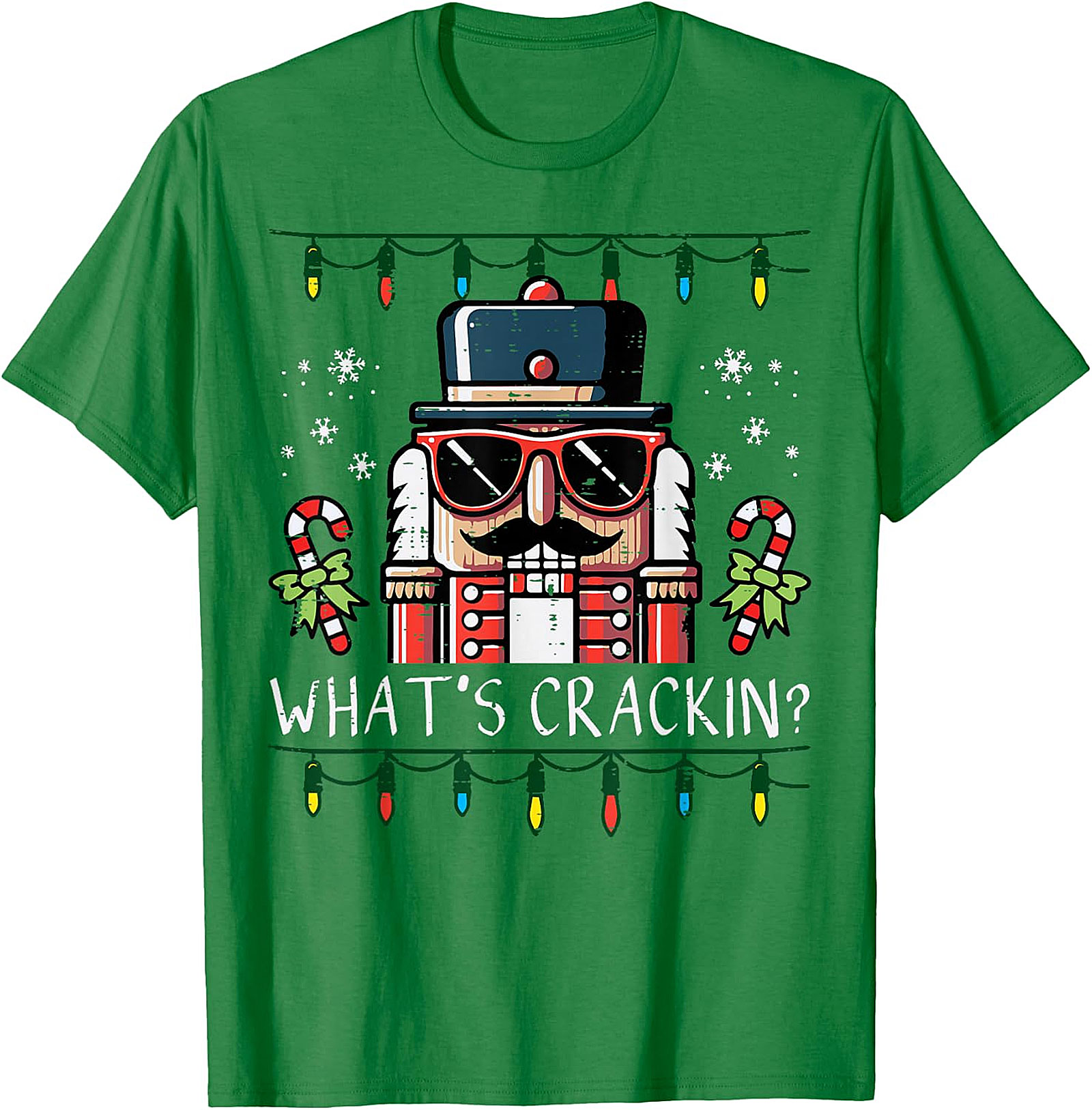 Cool Nutcracker Christmas T-Shirt | What's Crackin' Fun