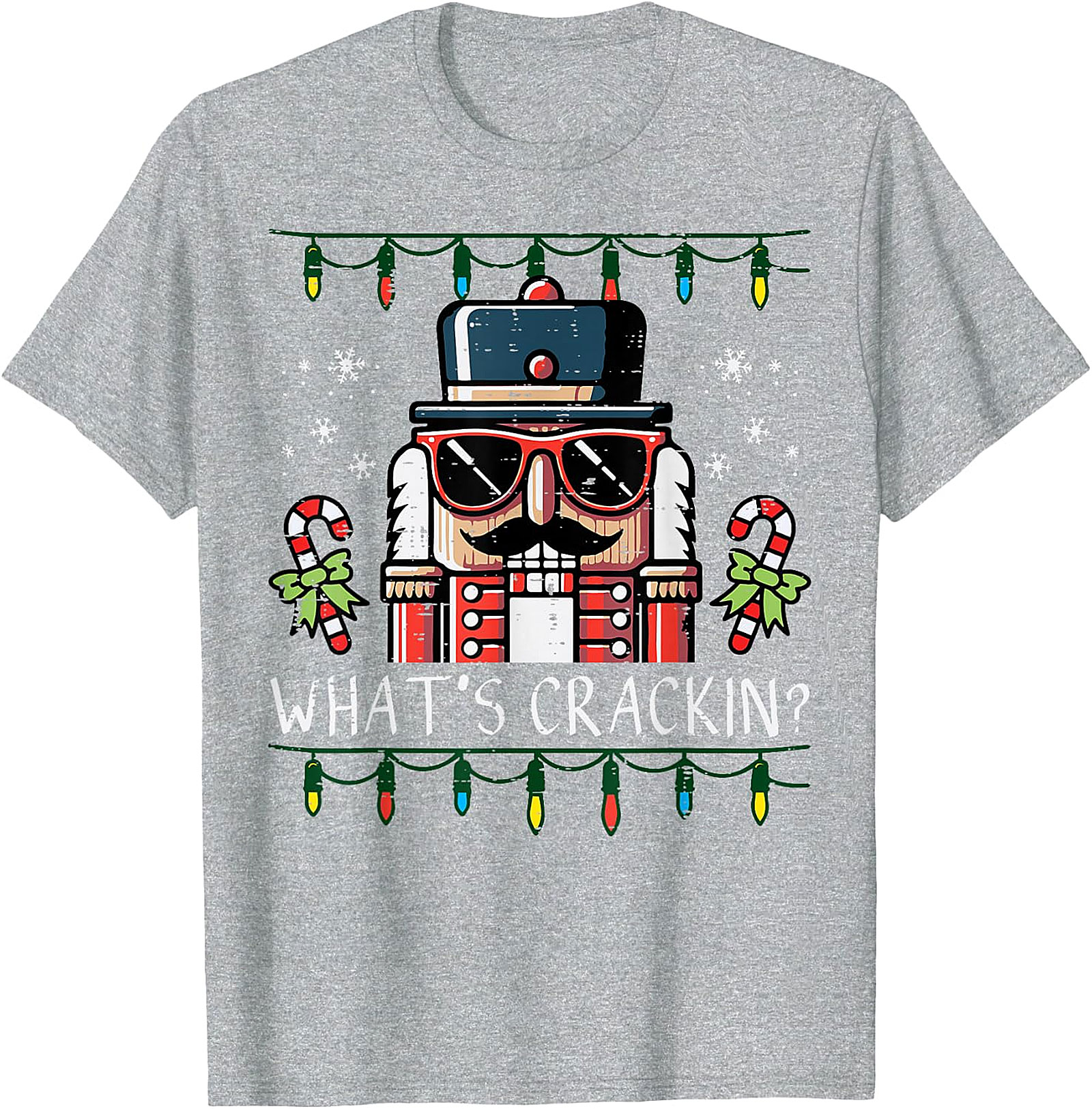 Cool Nutcracker Christmas T-Shirt | What's Crackin' Fun