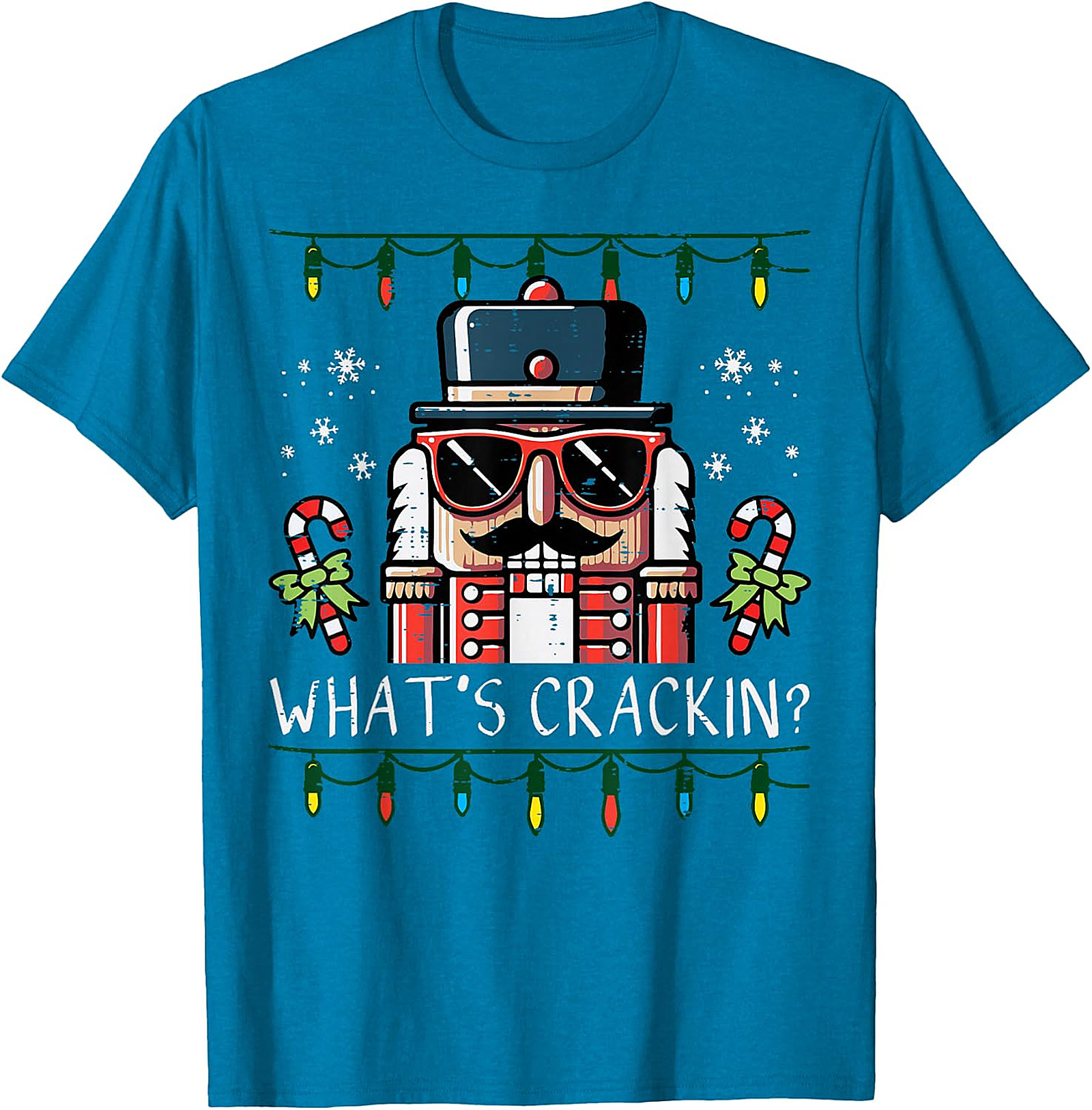 Cool Nutcracker Christmas T-Shirt | What's Crackin' Fun