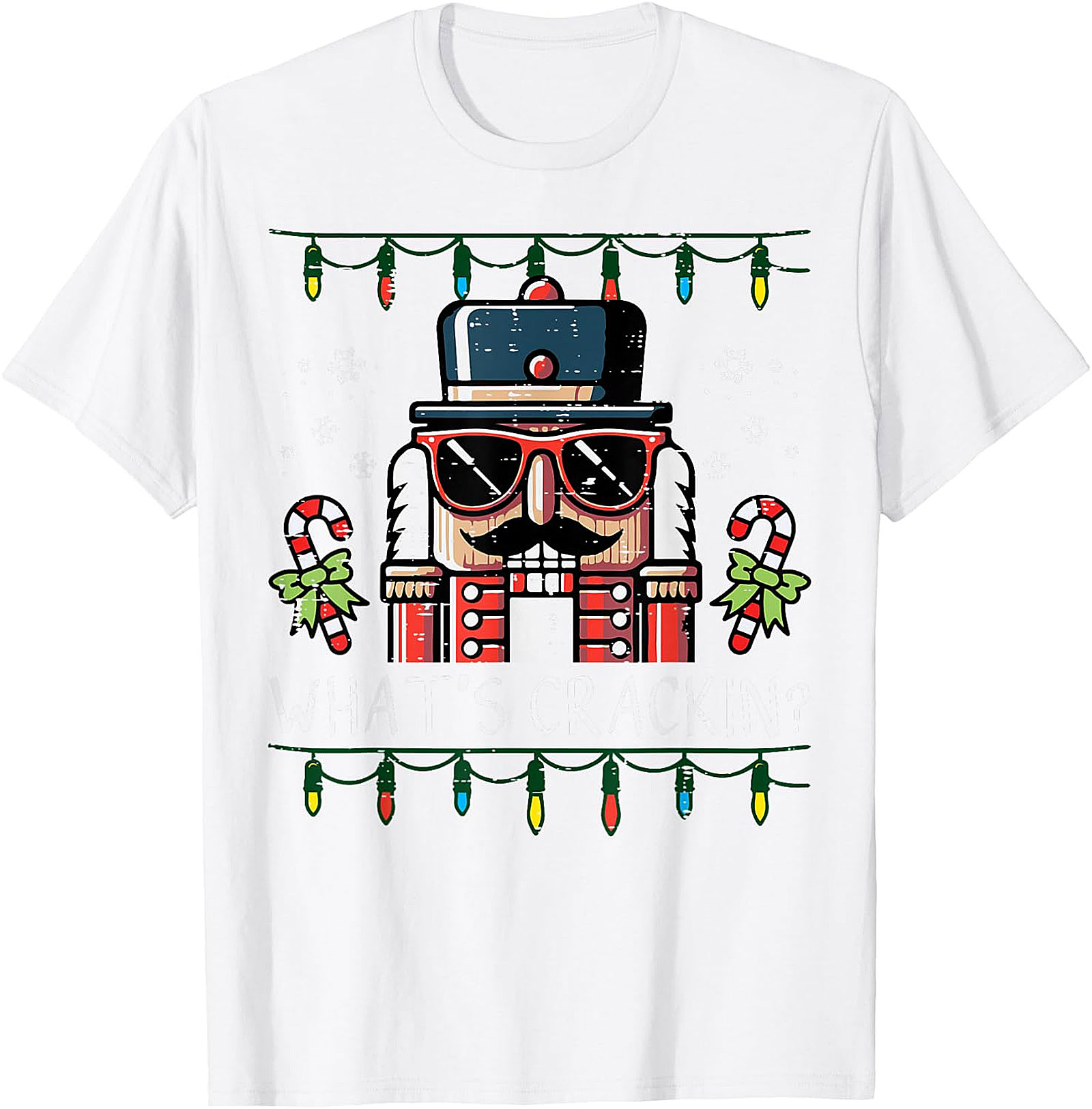 Cool Nutcracker Christmas T-Shirt | What's Crackin' Fun