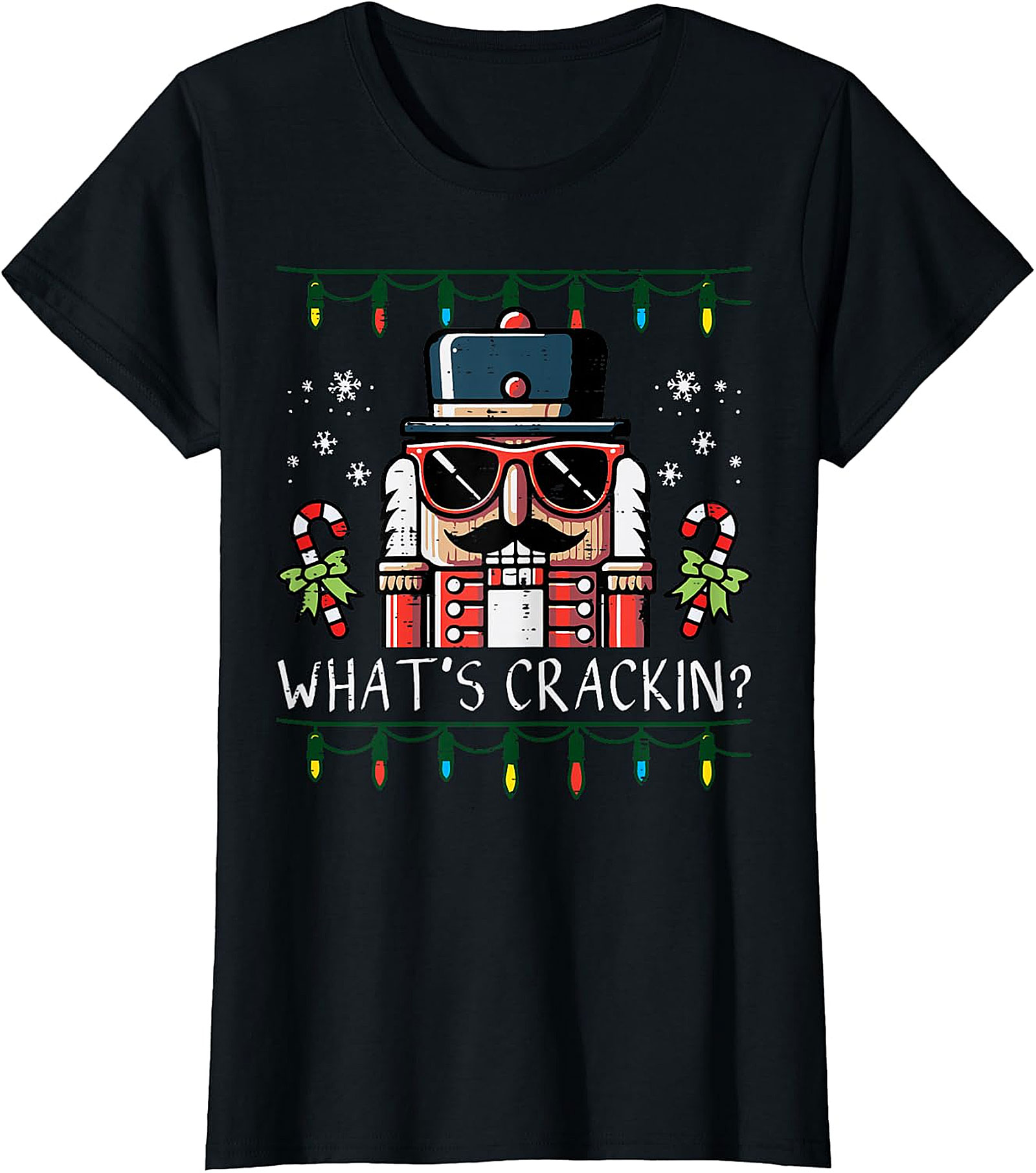 Cool Nutcracker Christmas T-Shirt | What's Crackin' Fun