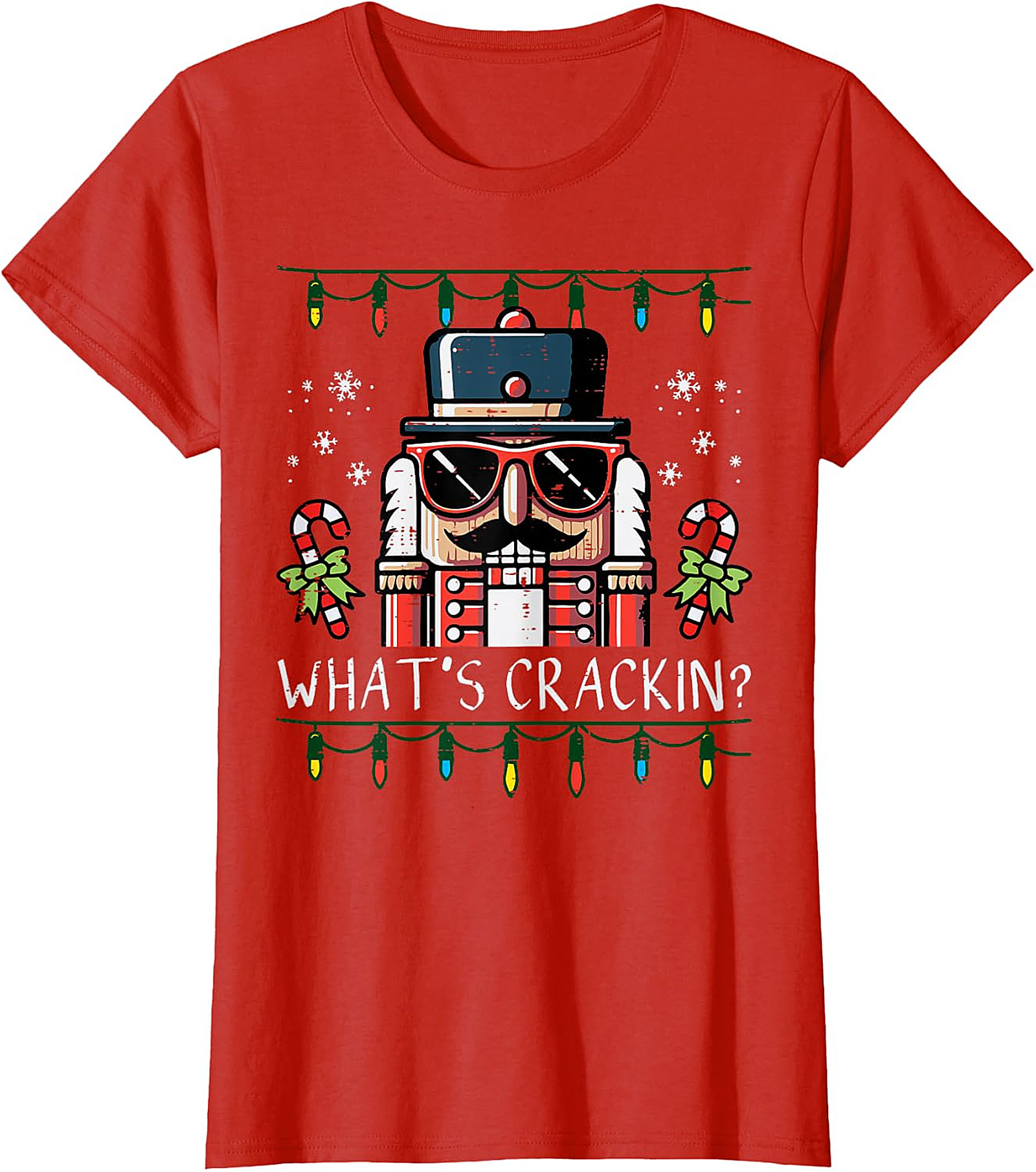 Cool Nutcracker Christmas T-Shirt | What's Crackin' Fun