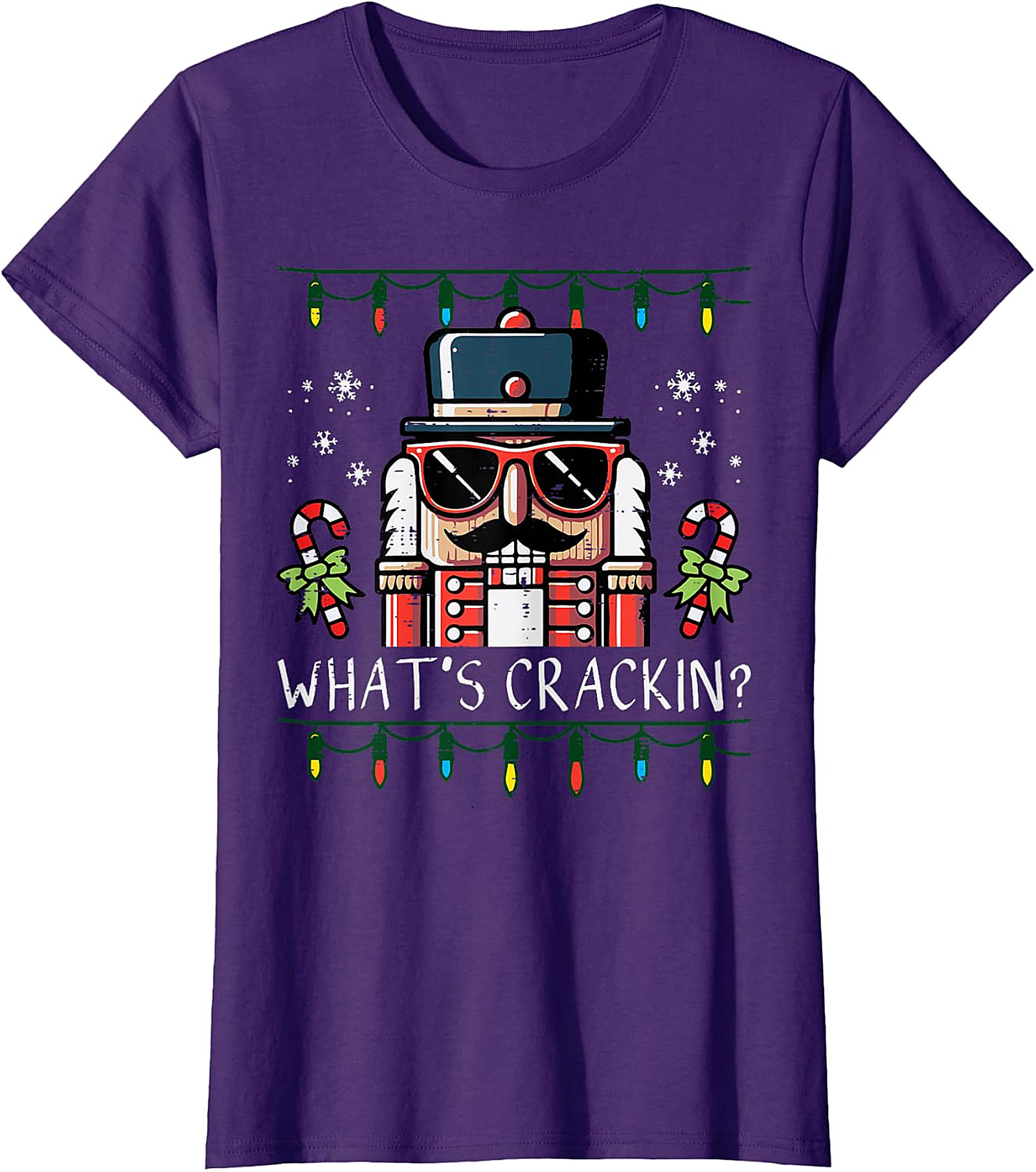 Cool Nutcracker Christmas T-Shirt | What's Crackin' Fun