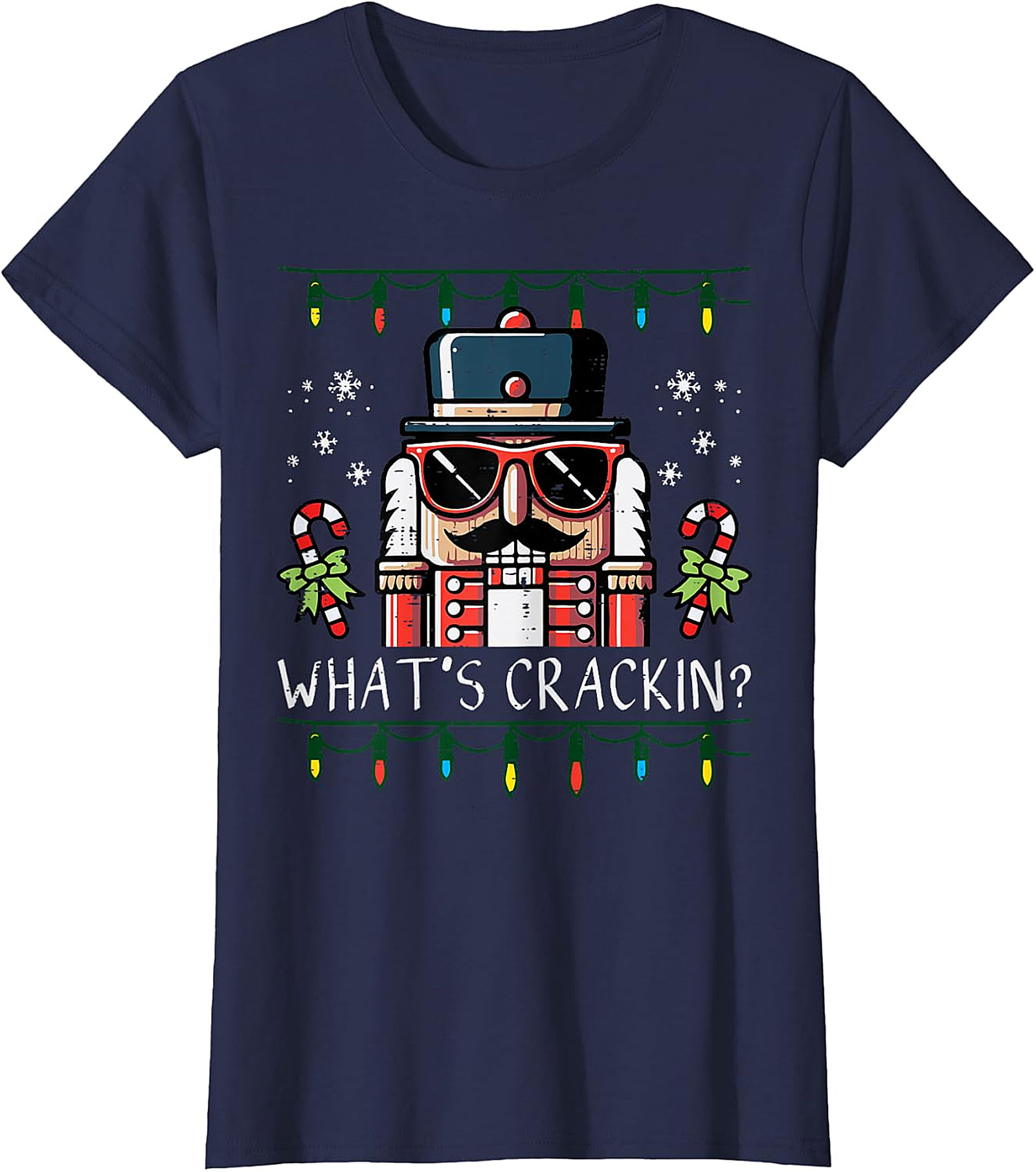 Cool Nutcracker Christmas T-Shirt | What's Crackin' Fun