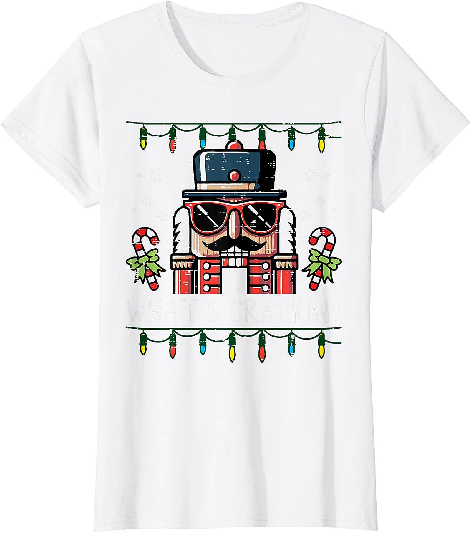 Cool Nutcracker Christmas T-Shirt | What's Crackin' Fun