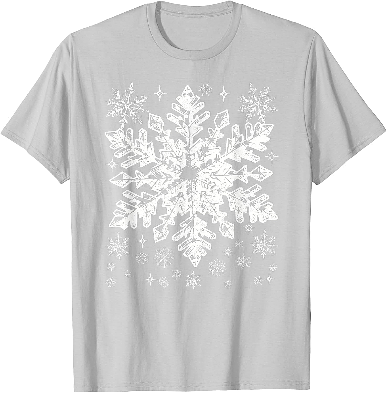  Snowflake T-Shirt Winter Christmas Graphic Tee