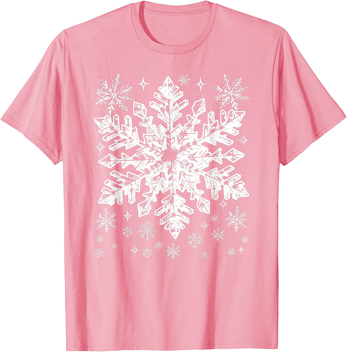  Snowflake T-Shirt Winter Christmas Graphic Tee