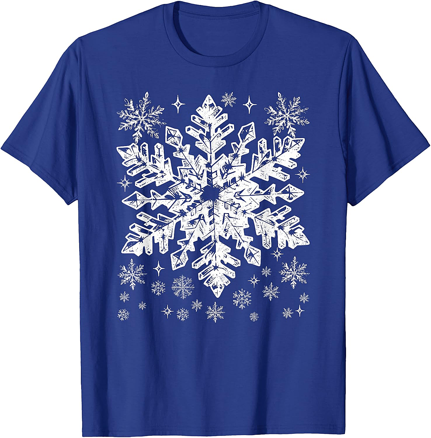  Snowflake T-Shirt Winter Christmas Graphic Tee