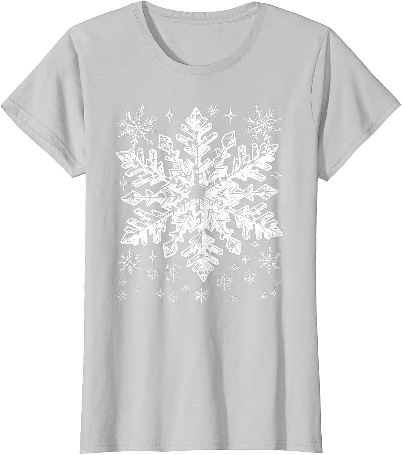  Snowflake T-Shirt Winter Christmas Graphic Tee