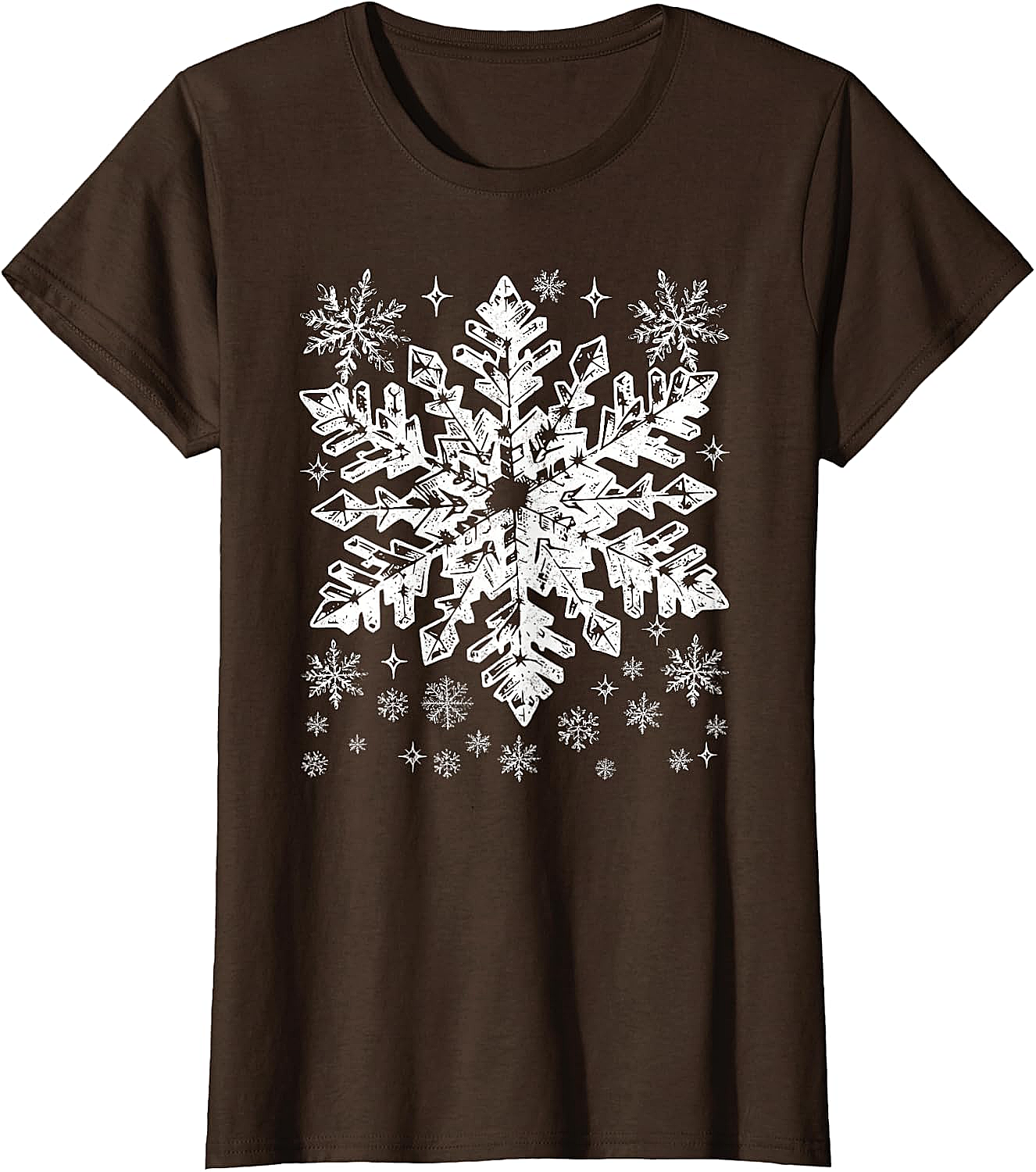  Snowflake T-Shirt Winter Christmas Graphic Tee