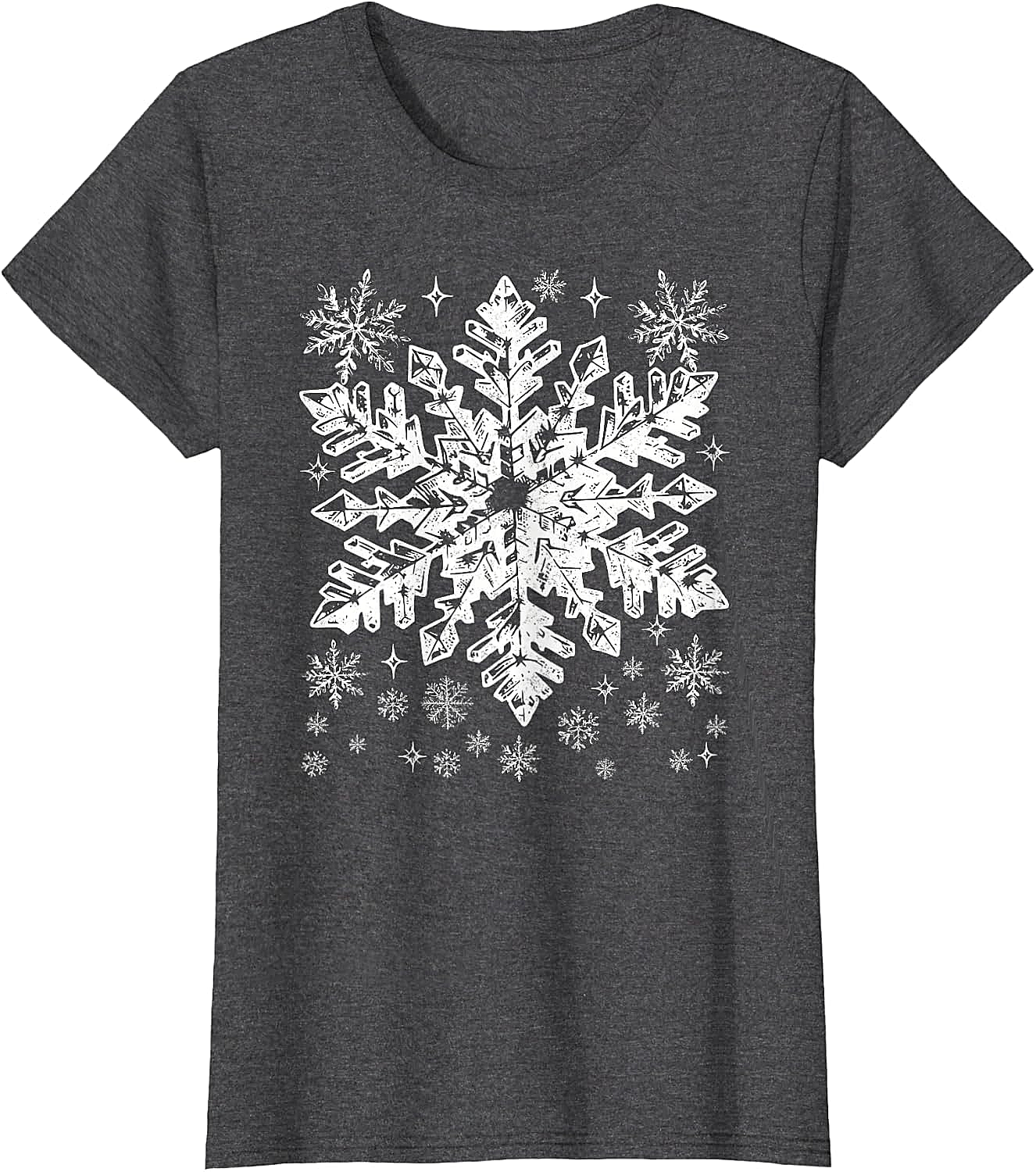  Snowflake T-Shirt Winter Christmas Graphic Tee