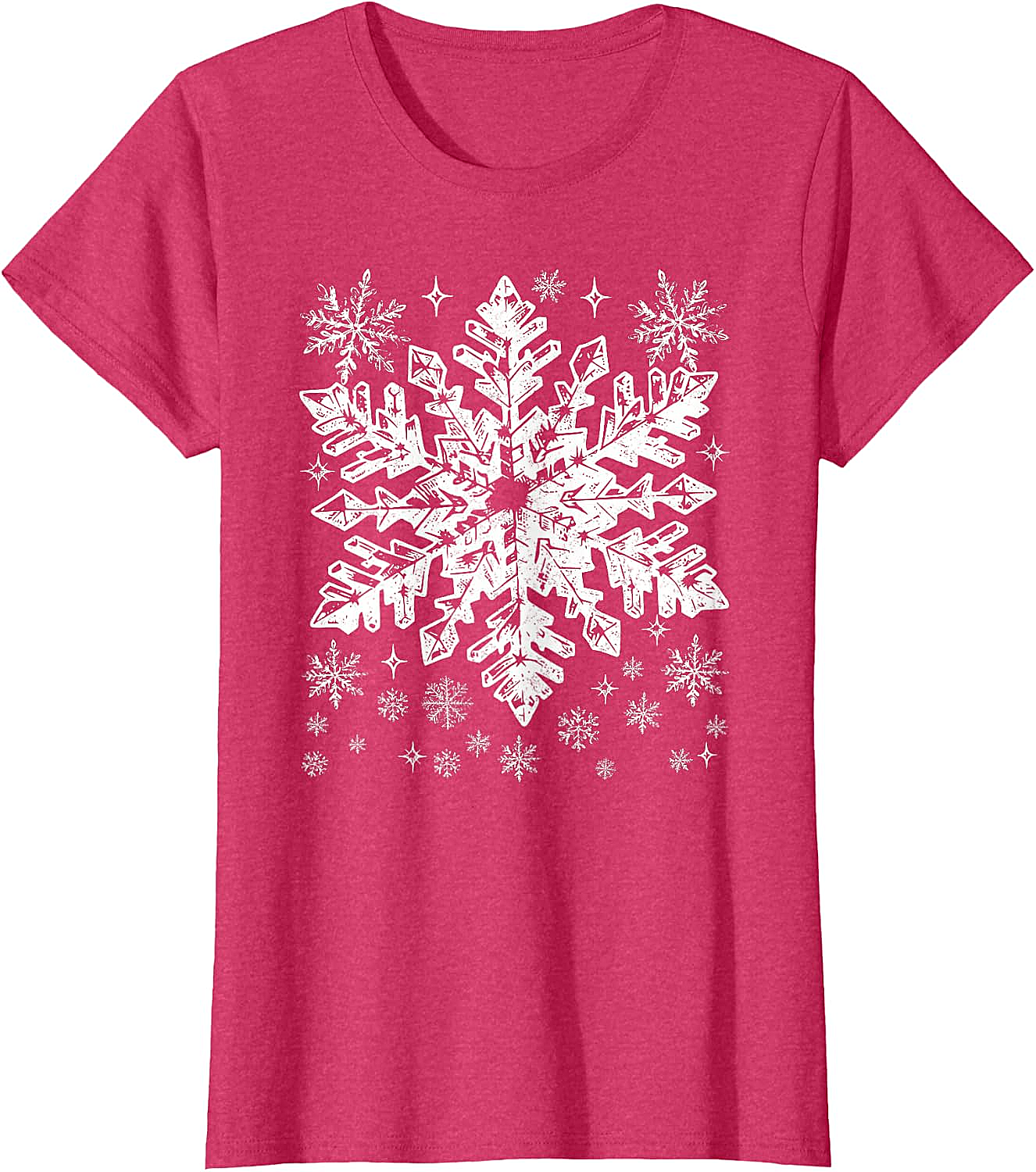  Snowflake T-Shirt Winter Christmas Graphic Tee
