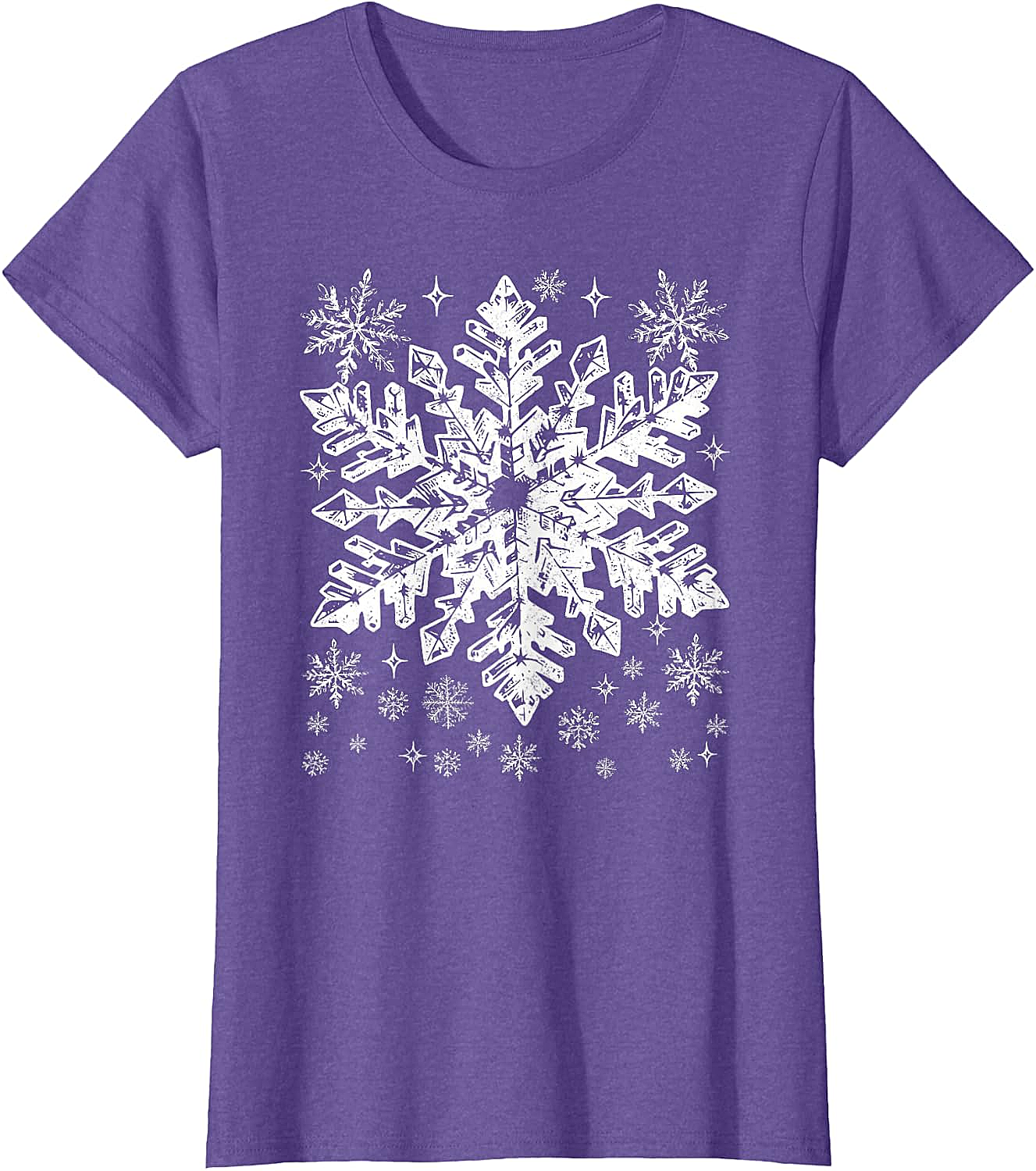  Snowflake T-Shirt Winter Christmas Graphic Tee