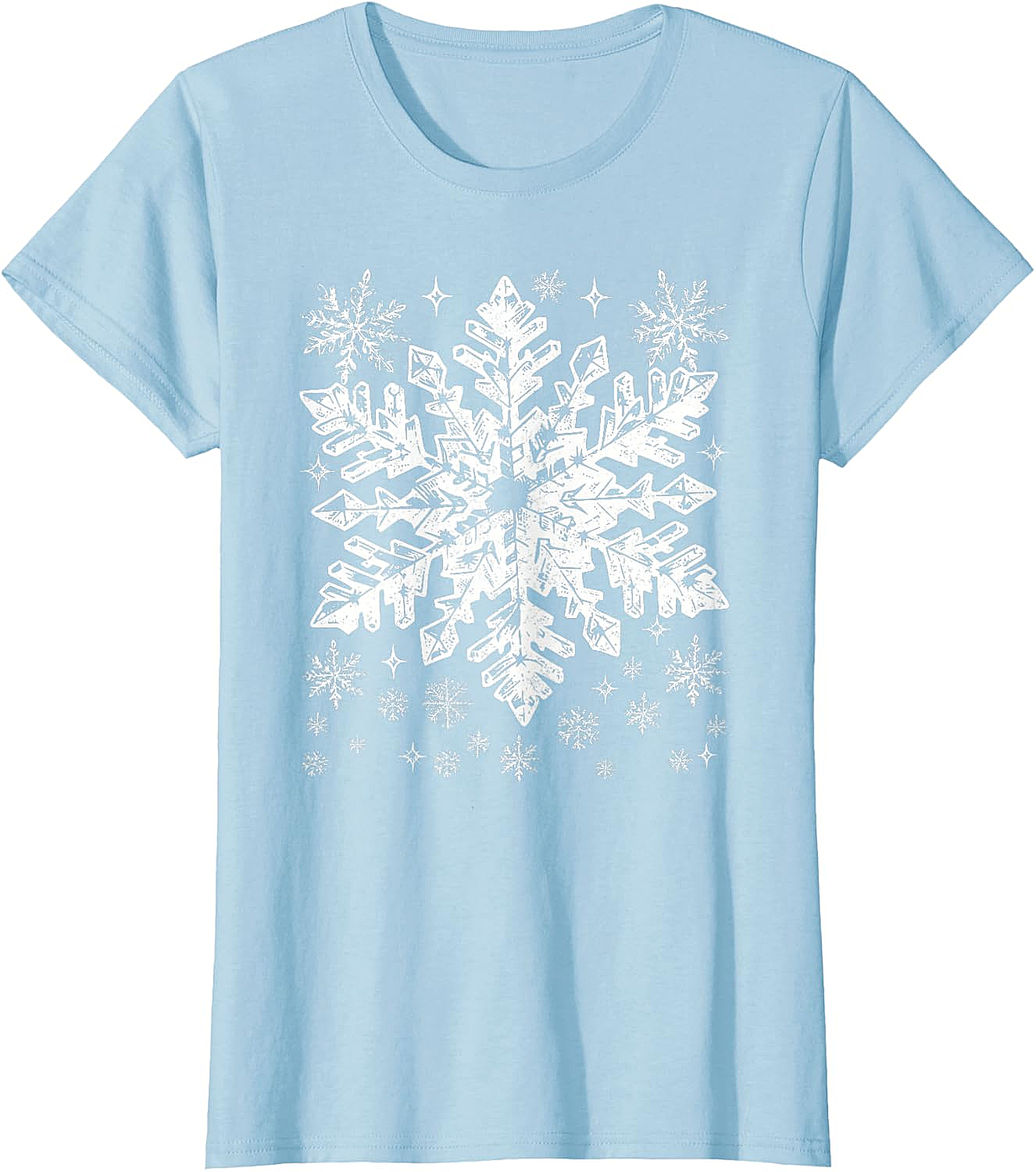  Snowflake T-Shirt Winter Christmas Graphic Tee