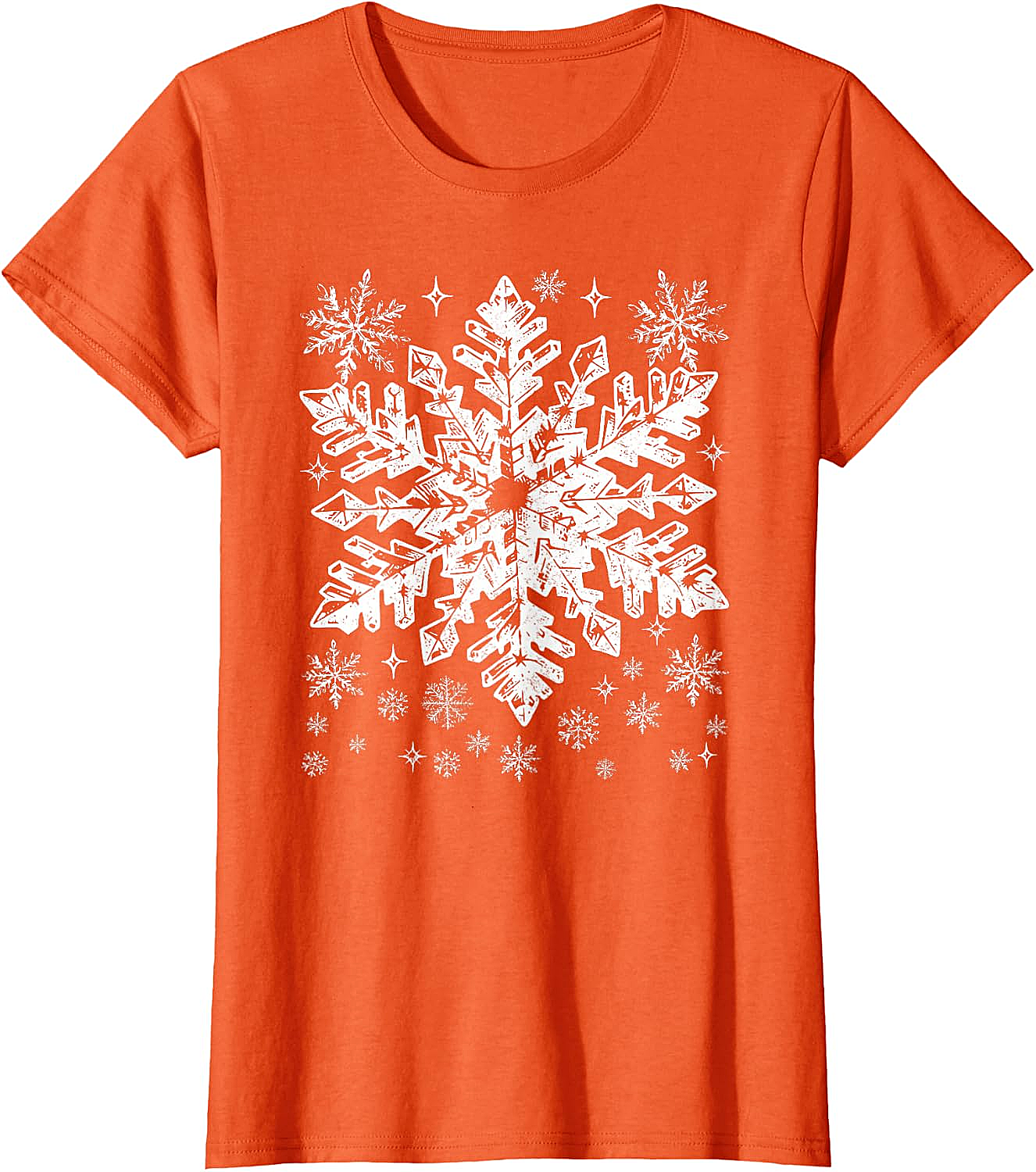  Snowflake T-Shirt Winter Christmas Graphic Tee