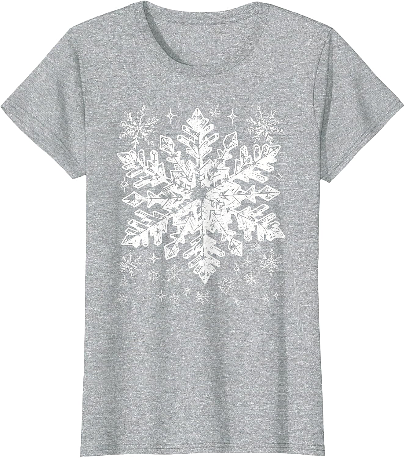  Snowflake T-Shirt Winter Christmas Graphic Tee