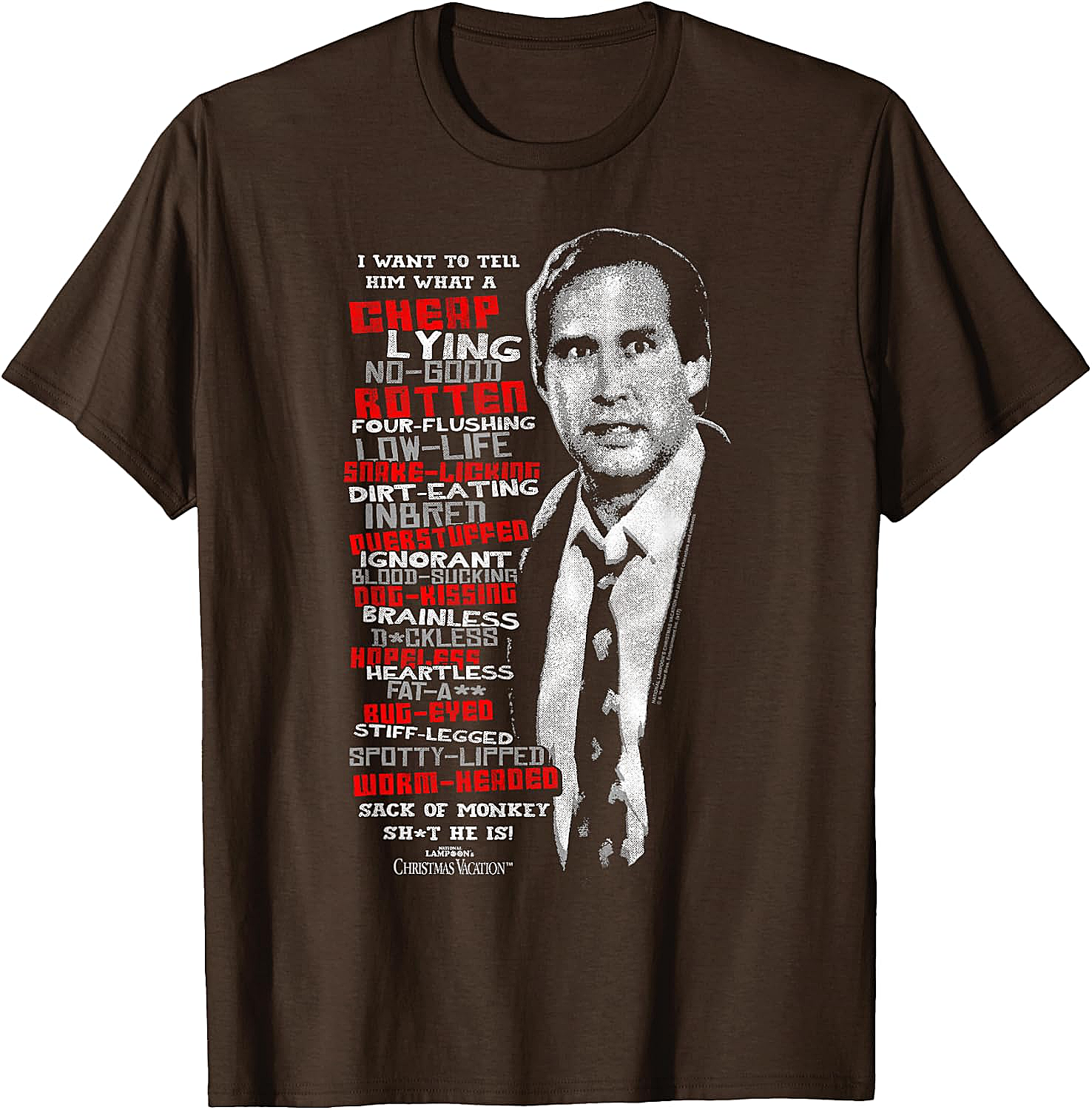 National Lampoon's Christmas Vacation Profanities T-Shirt