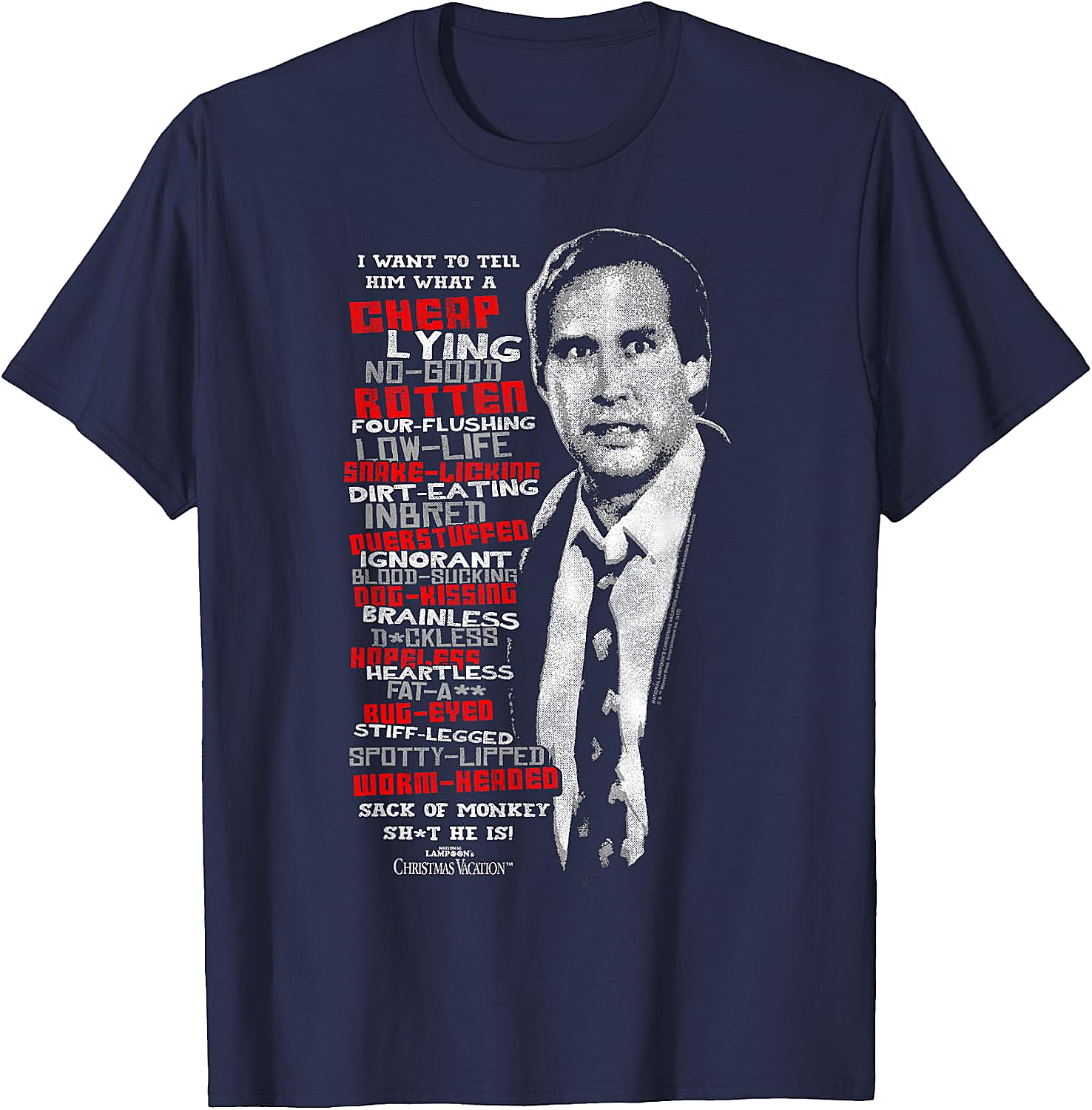 National Lampoon's Christmas Vacation Profanities T-Shirt