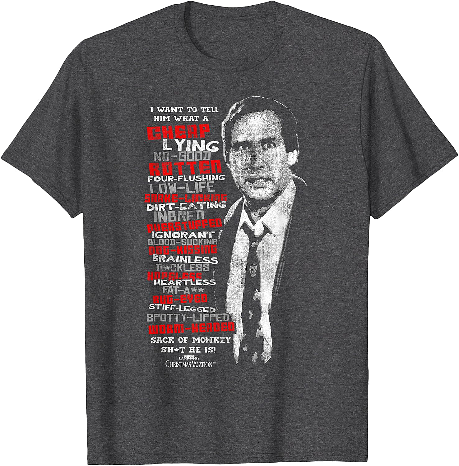 National Lampoon's Christmas Vacation Profanities T-Shirt