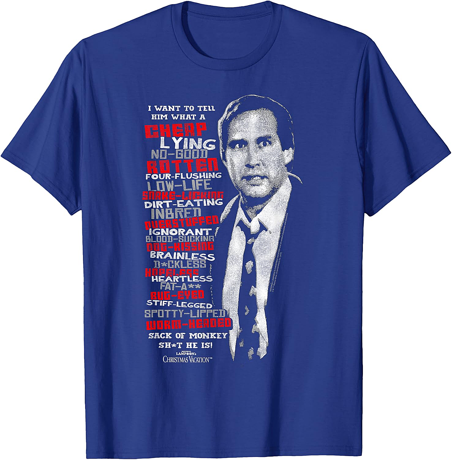National Lampoon's Christmas Vacation Profanities T-Shirt