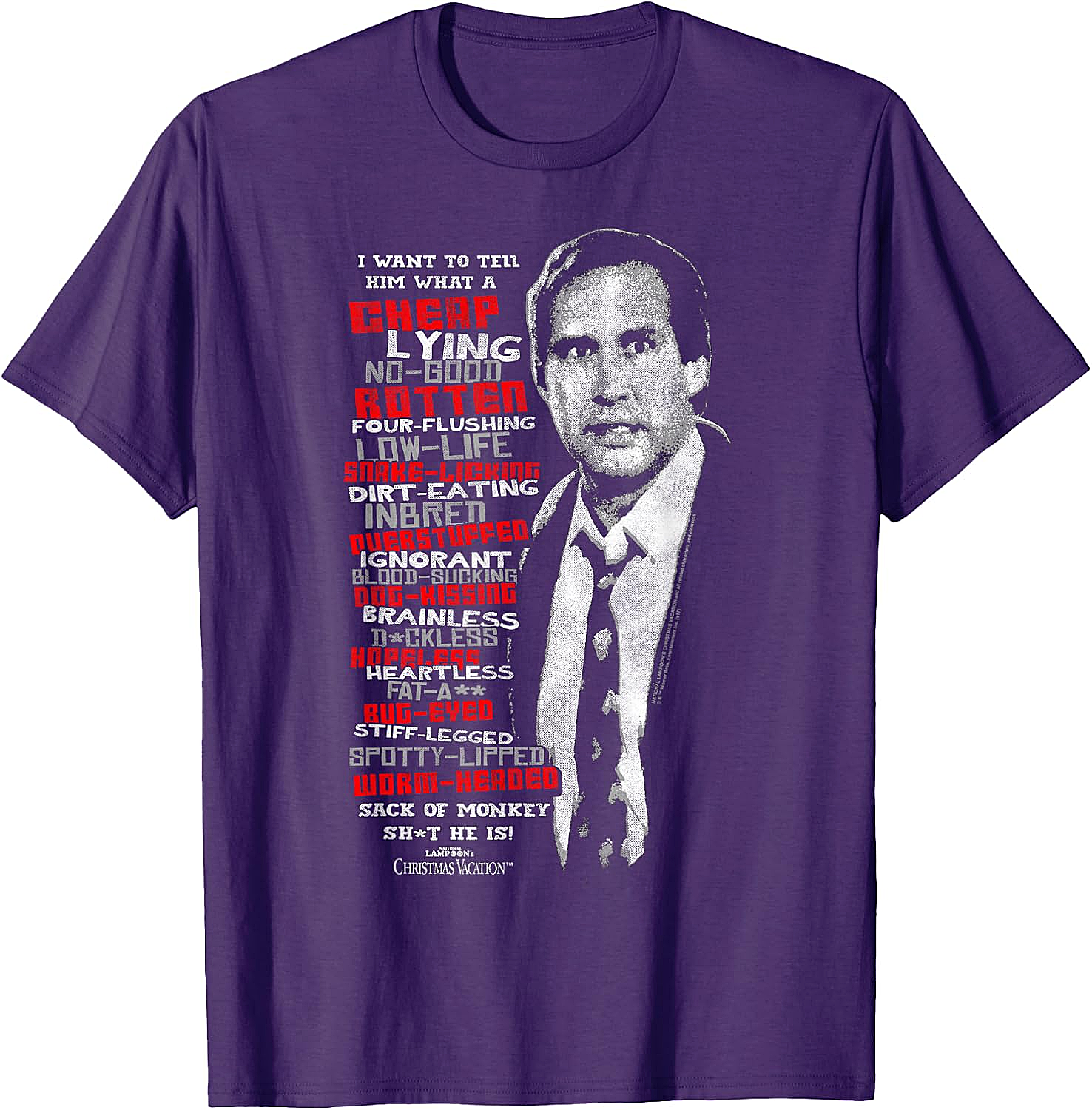 National Lampoon's Christmas Vacation Profanities T-Shirt