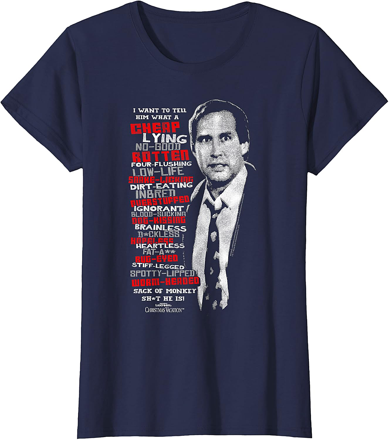 National Lampoon's Christmas Vacation Profanities T-Shirt