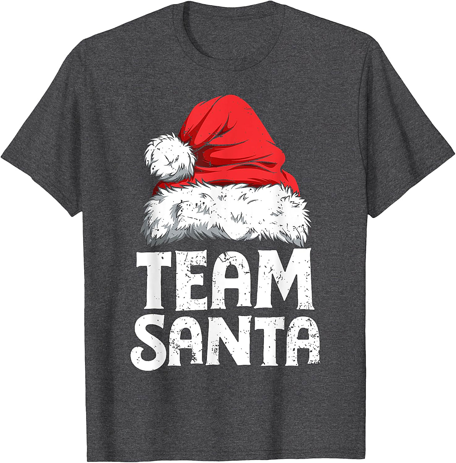 Team Santa Hat Graphic Apparel | Festive Holiday Tee