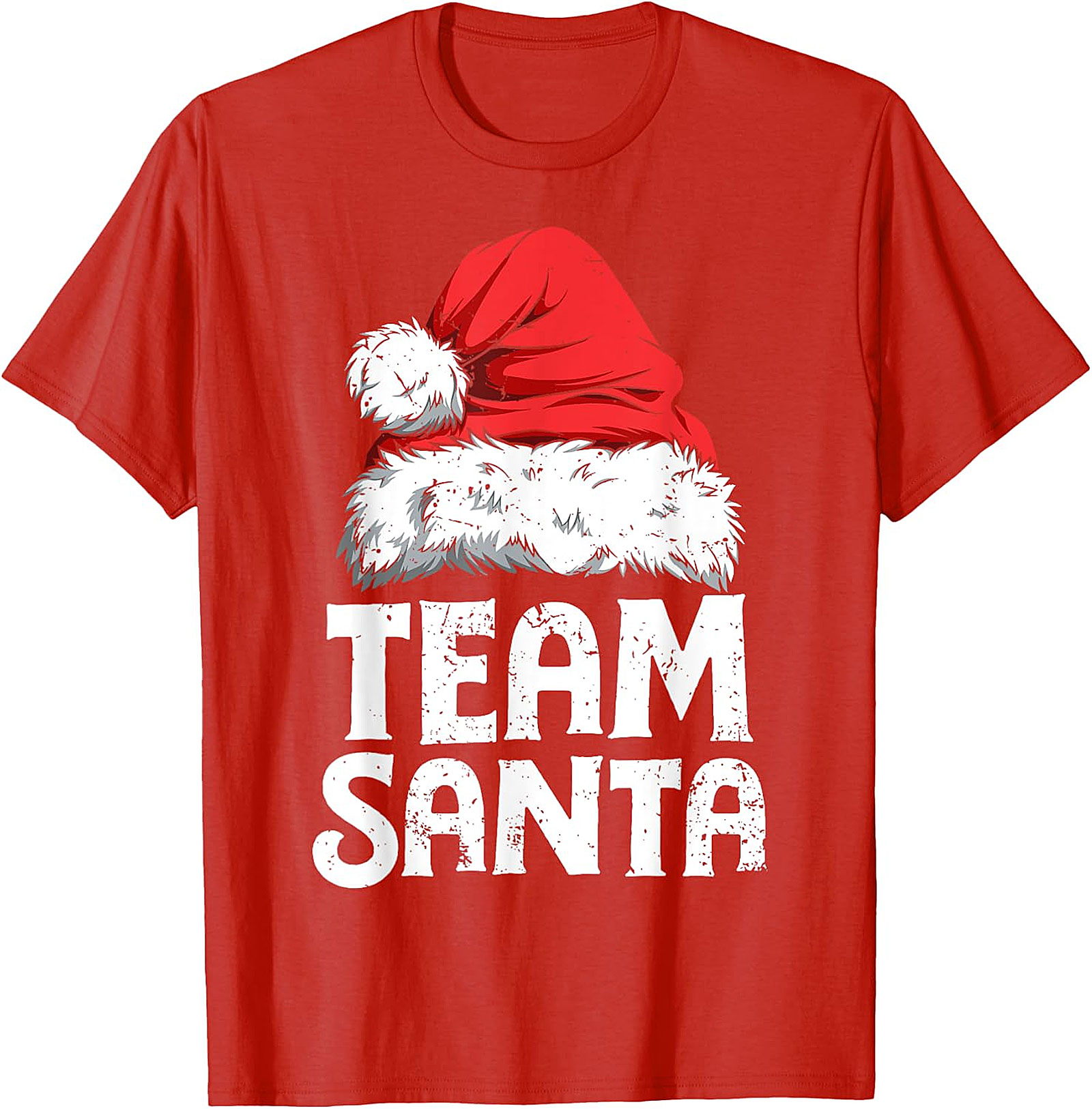 Team Santa Hat Graphic Apparel | Festive Holiday Tee