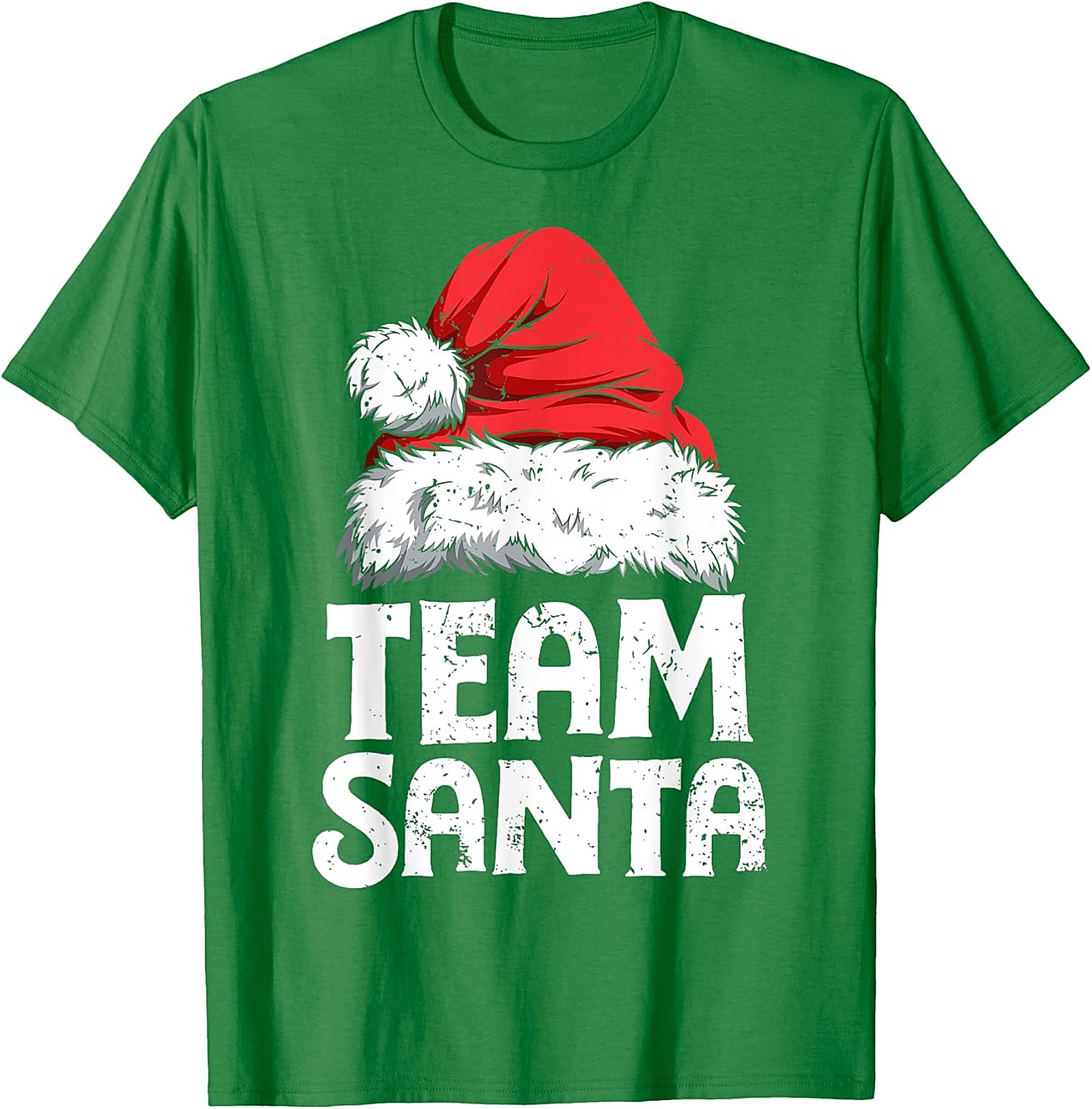 Team Santa Hat Graphic Apparel | Festive Holiday Tee