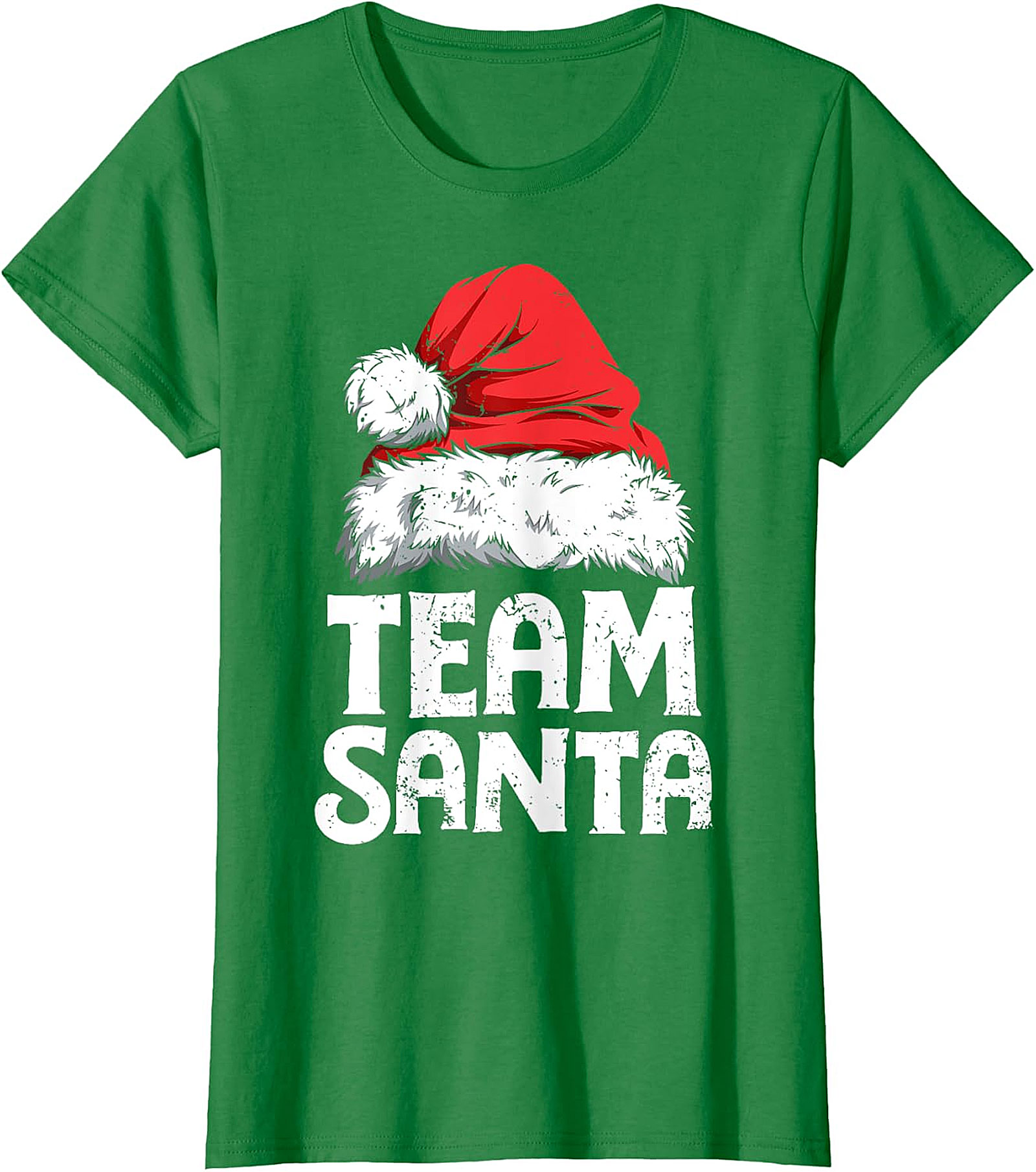 Team Santa Hat Graphic Apparel | Festive Holiday Tee