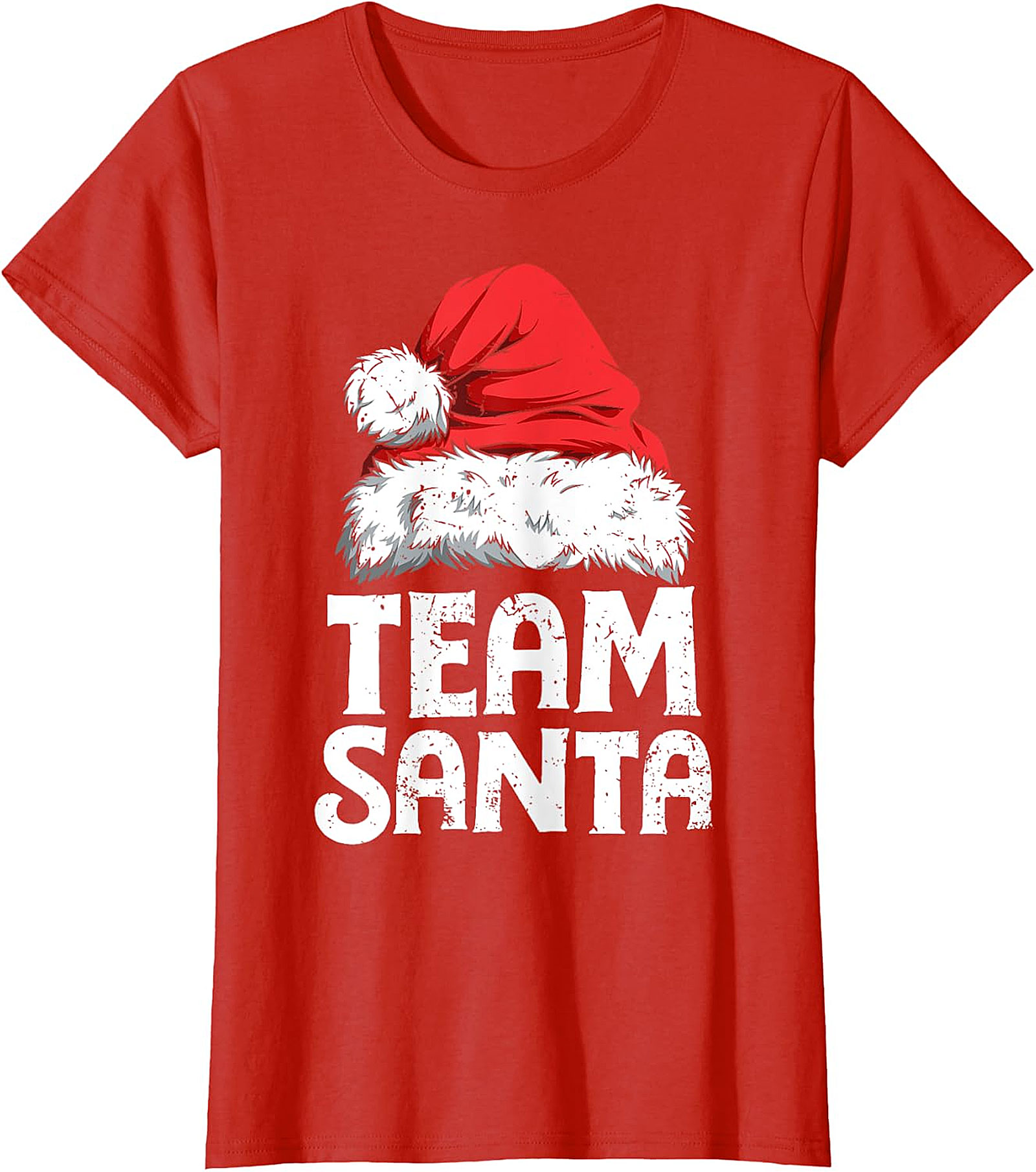 Team Santa Hat Graphic Apparel | Festive Holiday Tee