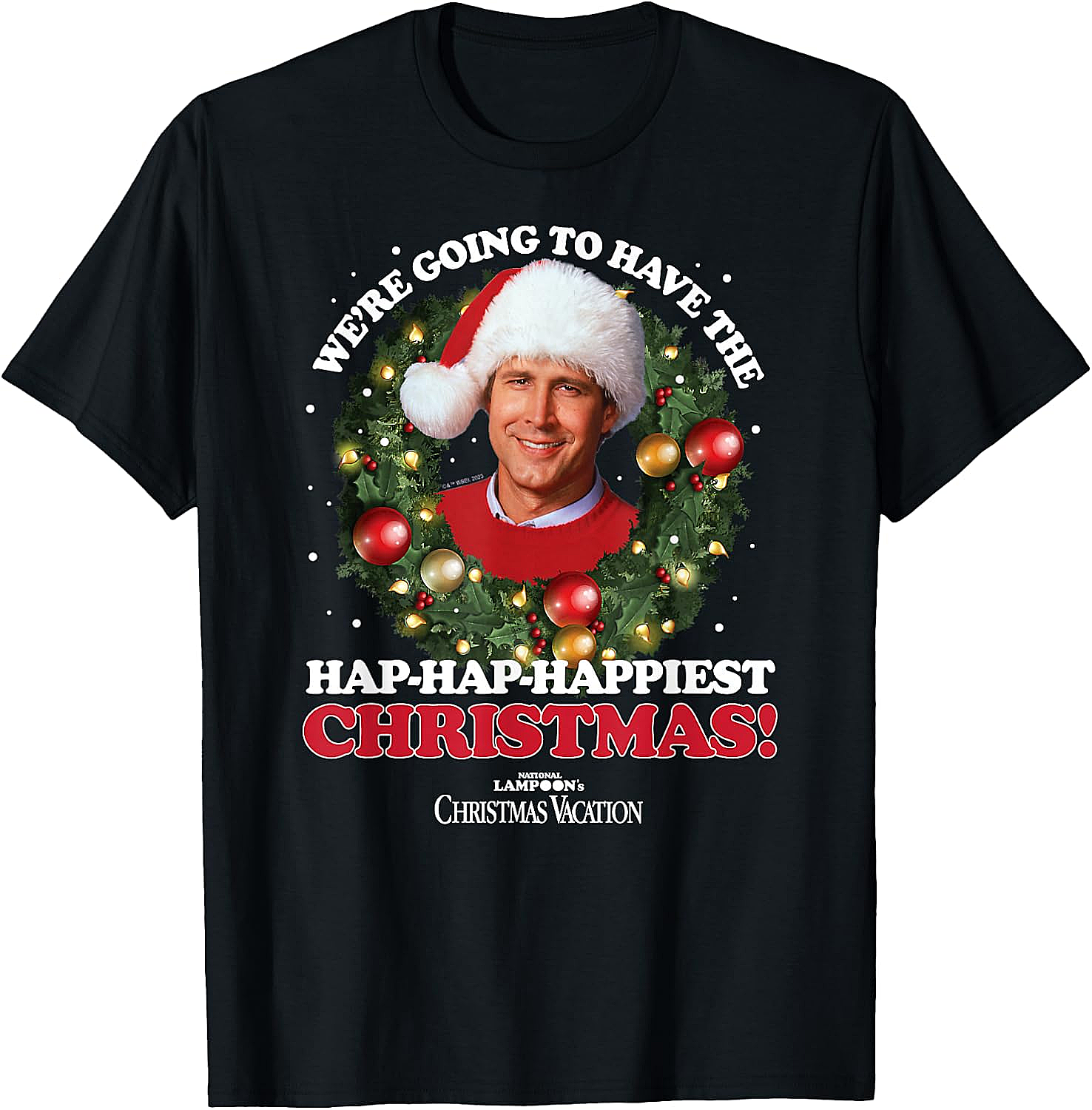 Hap Hap Happiest T-Shirt - Christmas Vacation Funny Tee